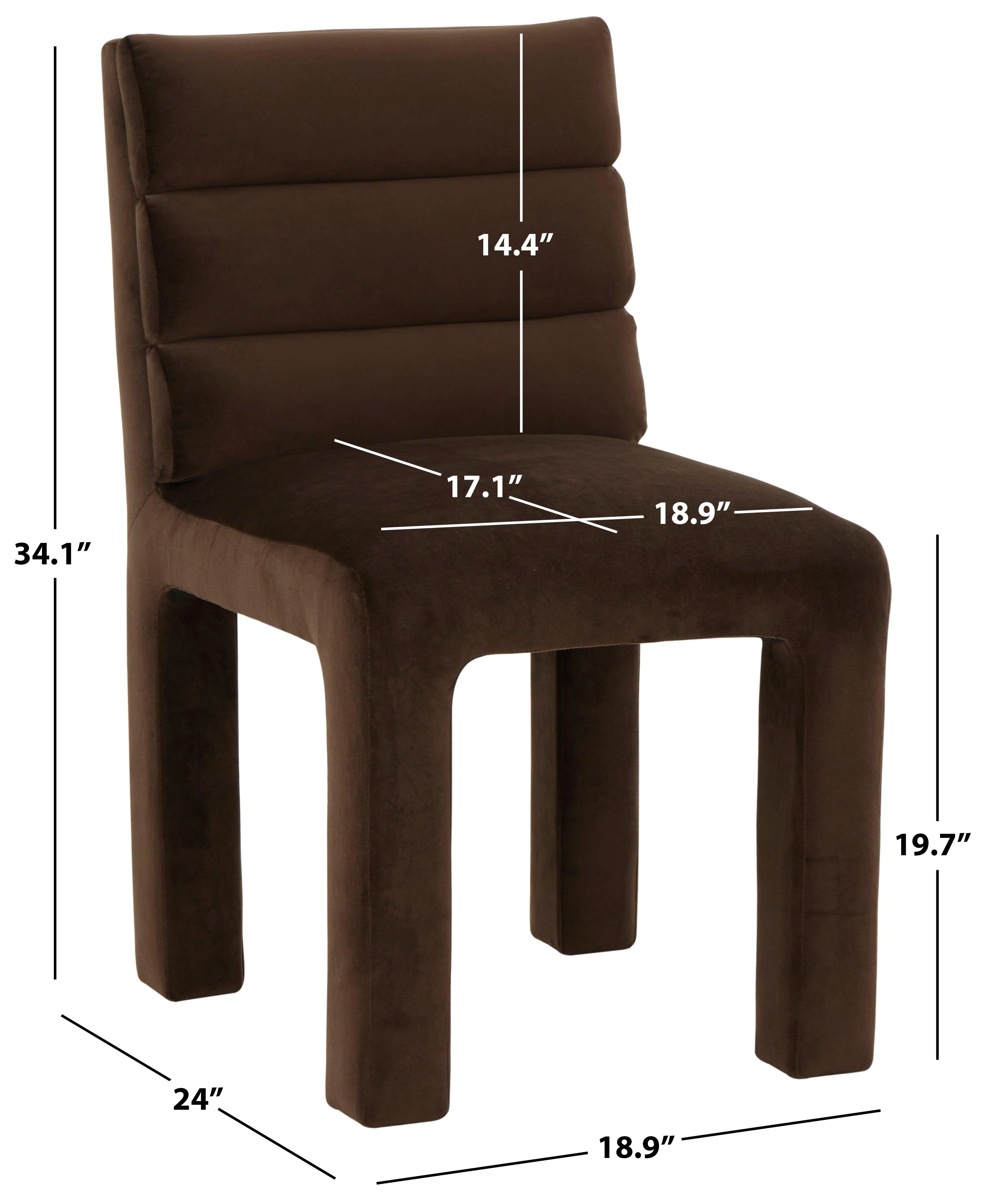PIETRO TUFTED DINING CHAIR - Frankwebs