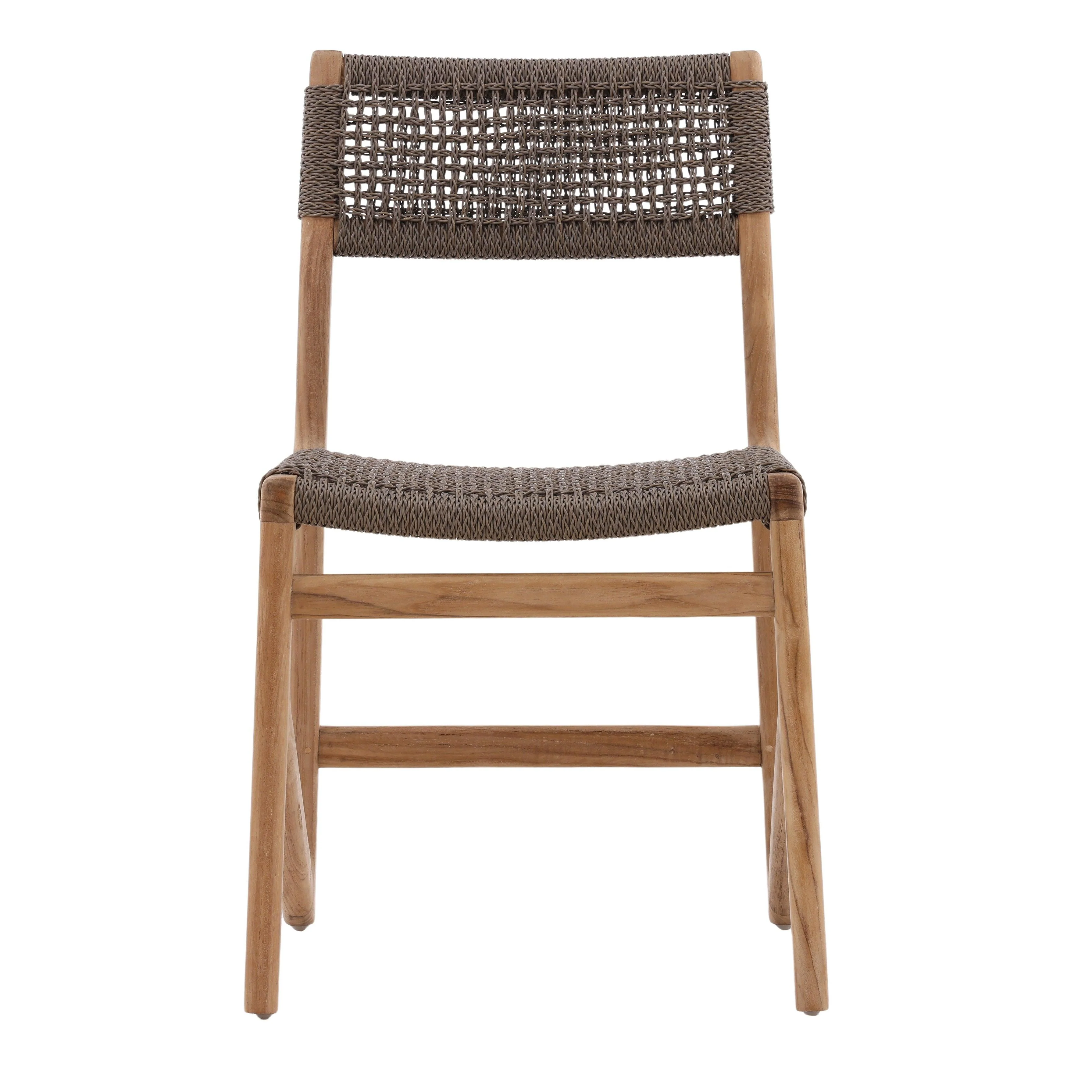 Isidro Outdoor Dining Chair Grey - Frankwebs