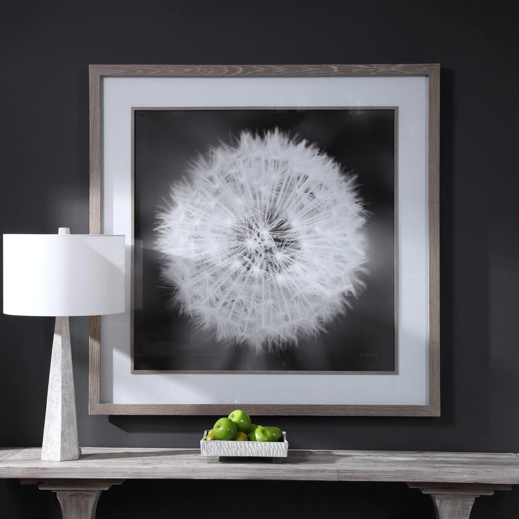 DANDELION SEEDHEAD FRAMED PRINT - Frankwebs