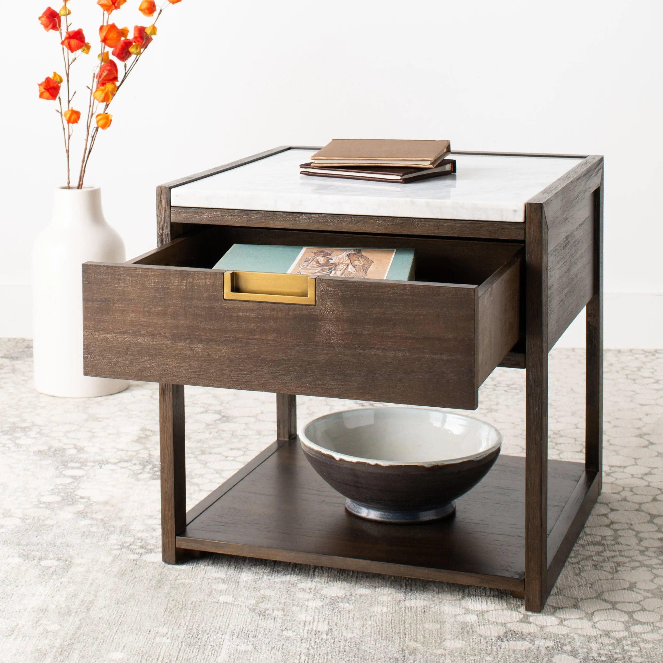 ADELINE 1 DRAWER NIGHTSTAND - Frankwebs