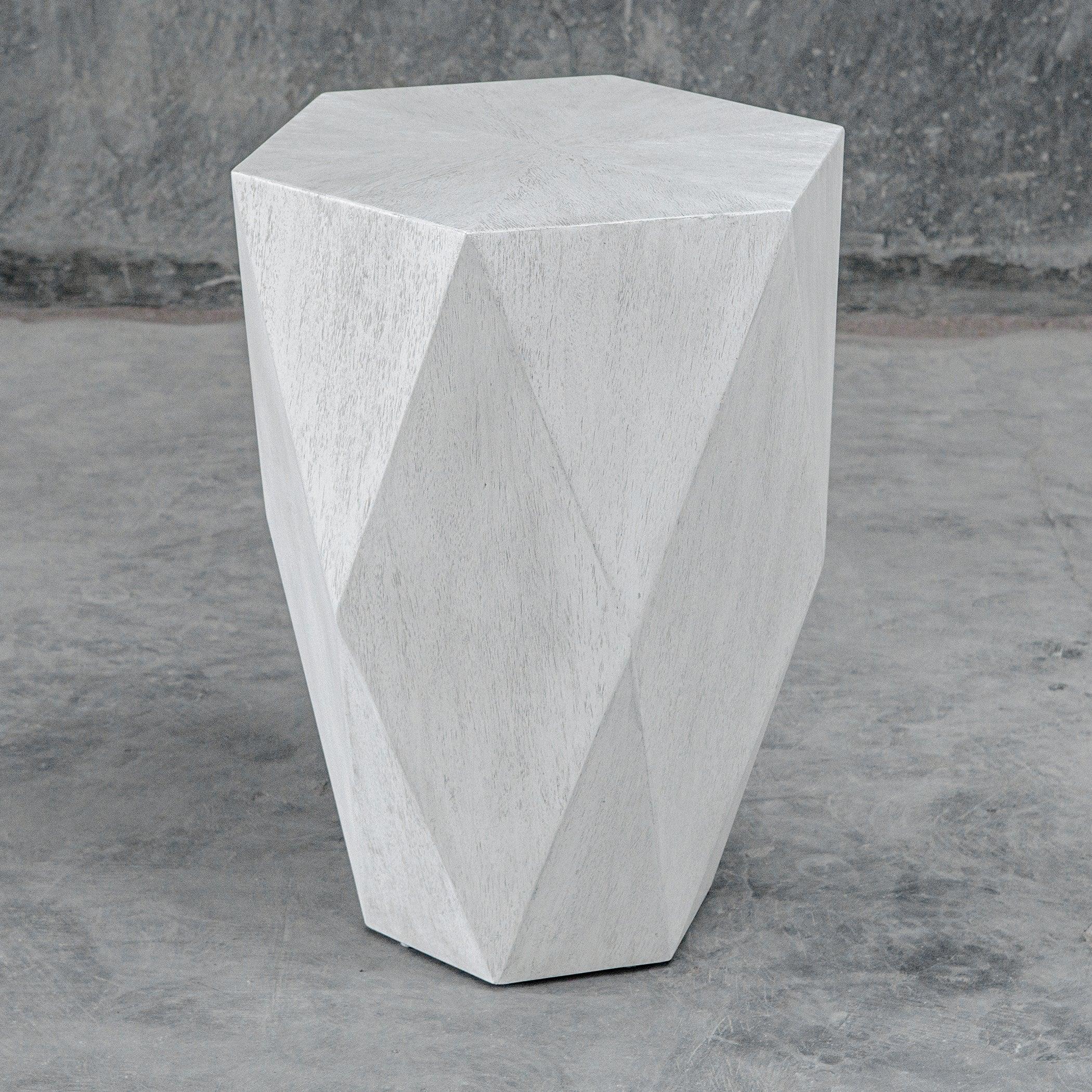 Volker White Side Table - Frankwebs