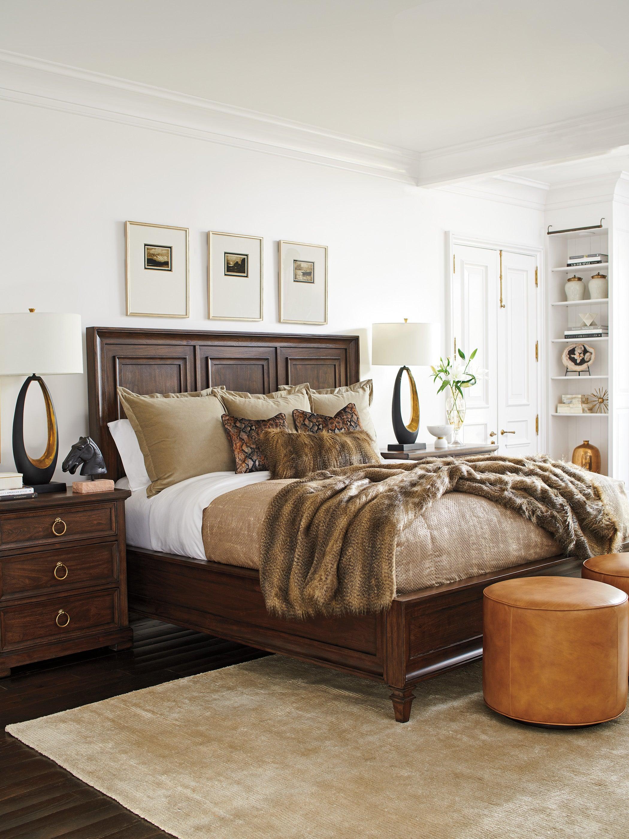 Silverado Walnut Creek Wood Panel Bed - Frankwebs