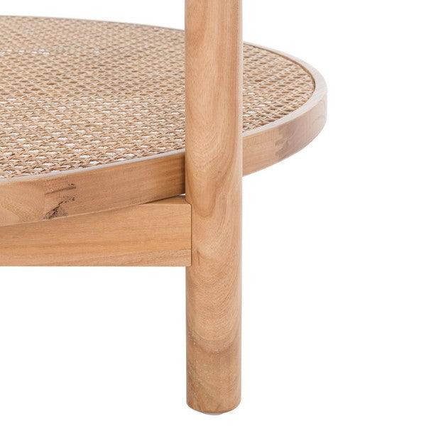 KARYNA RATTAN AND GLASS COFFEE TABLE - Frankwebs