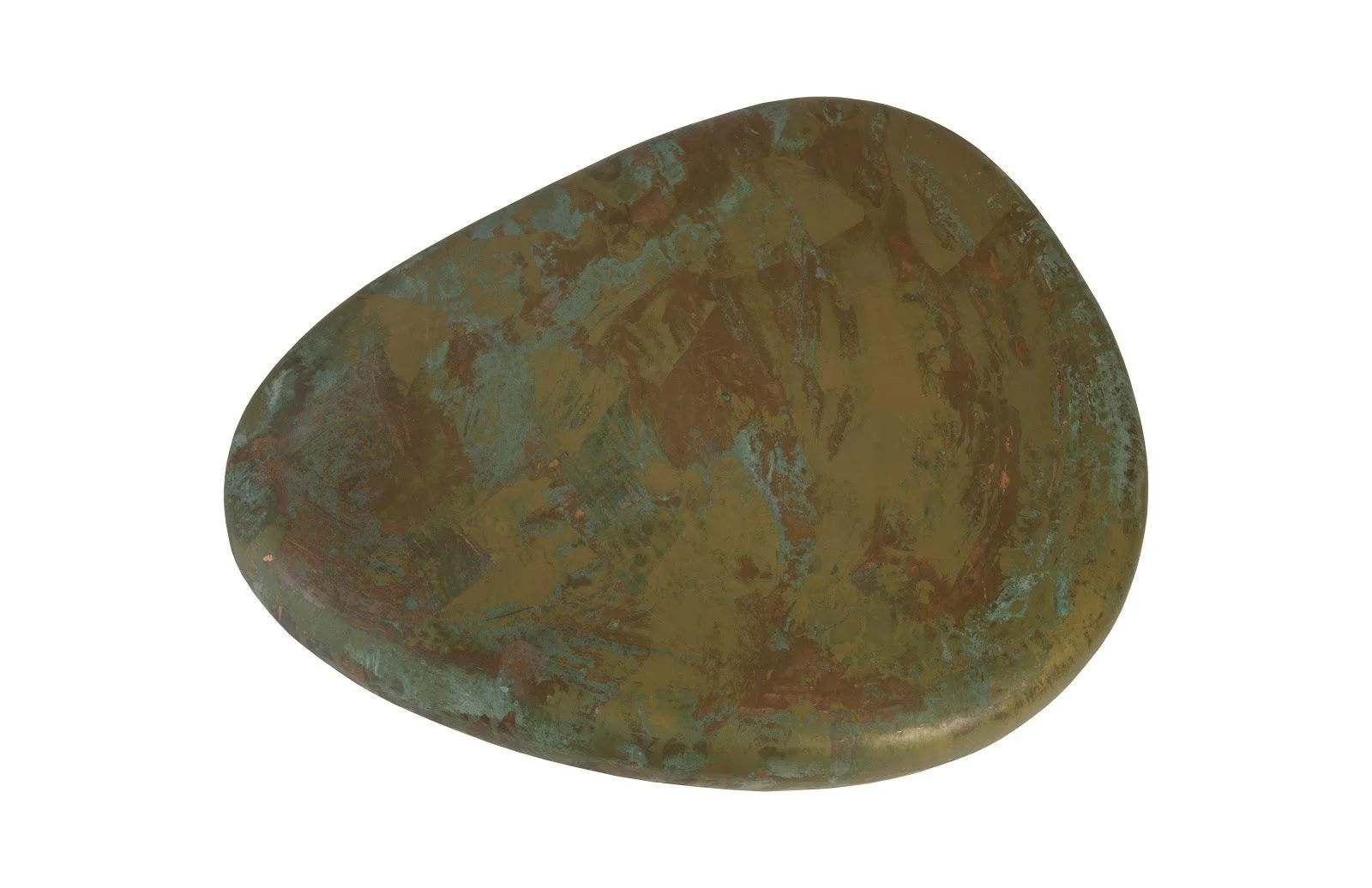 Wedge End Table, Lichen Finish - Frankwebs