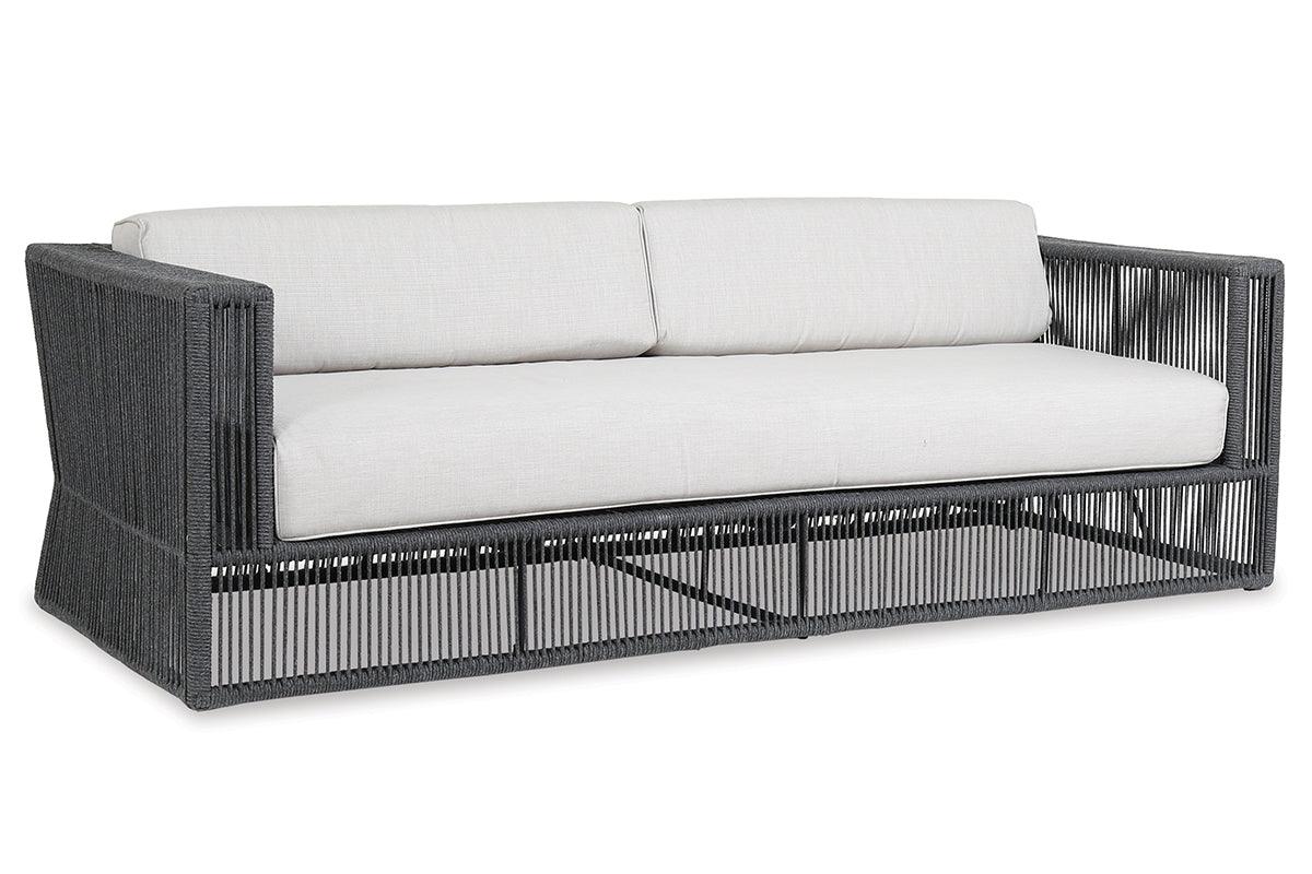 Milano Sofa in Echo Ash w/ Self Welt - Frankwebs