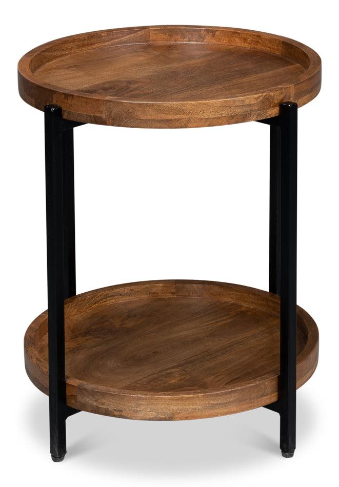 Profile Round End Table - Frankwebs