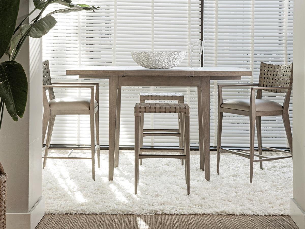 Cohesion Milo Leather Backless Bar Stool - Frankwebs