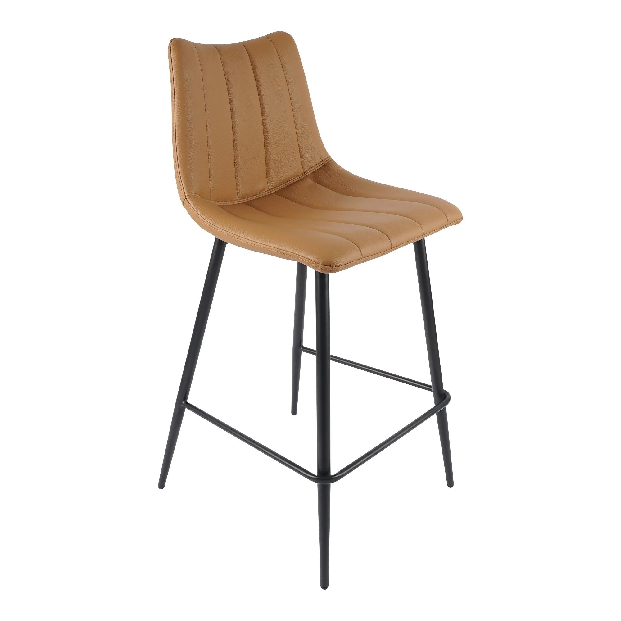 Alibi Counter Stool Tan - Set Of Two - Frankwebs