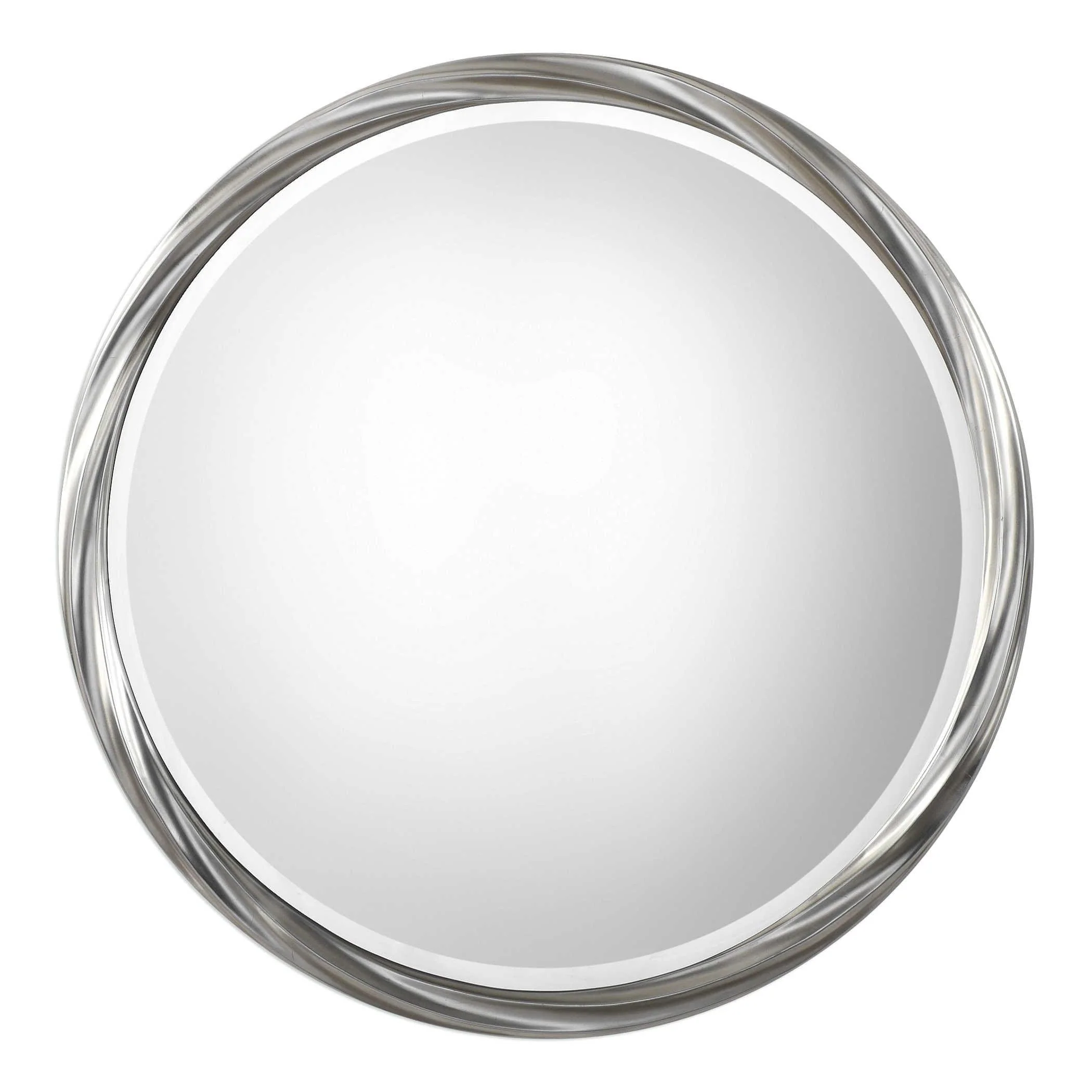 ORION SILVER ROUND MIRROR - Frankwebs