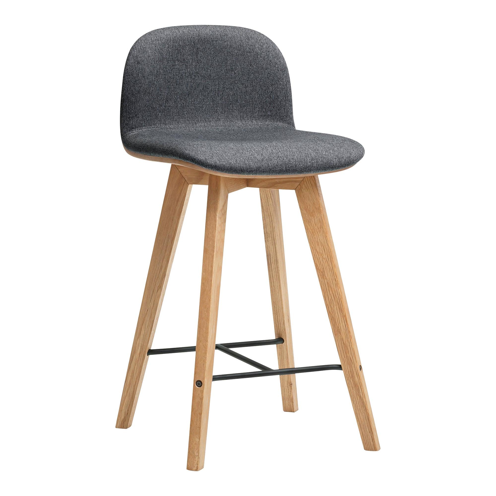 Napoli Counter Stool Grey - Frankwebs