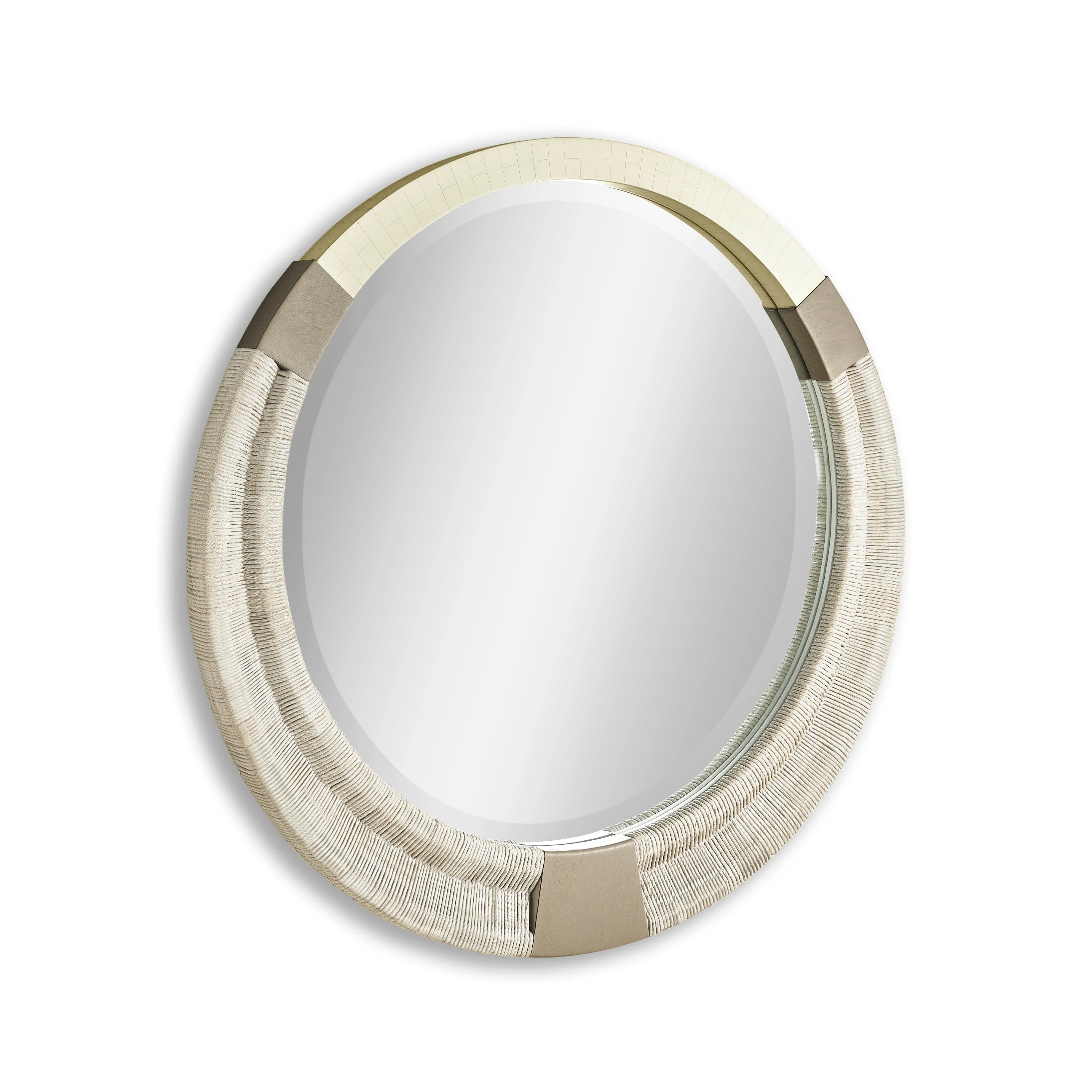 Water Gyre Round Multimedia Mirror - Frankwebs