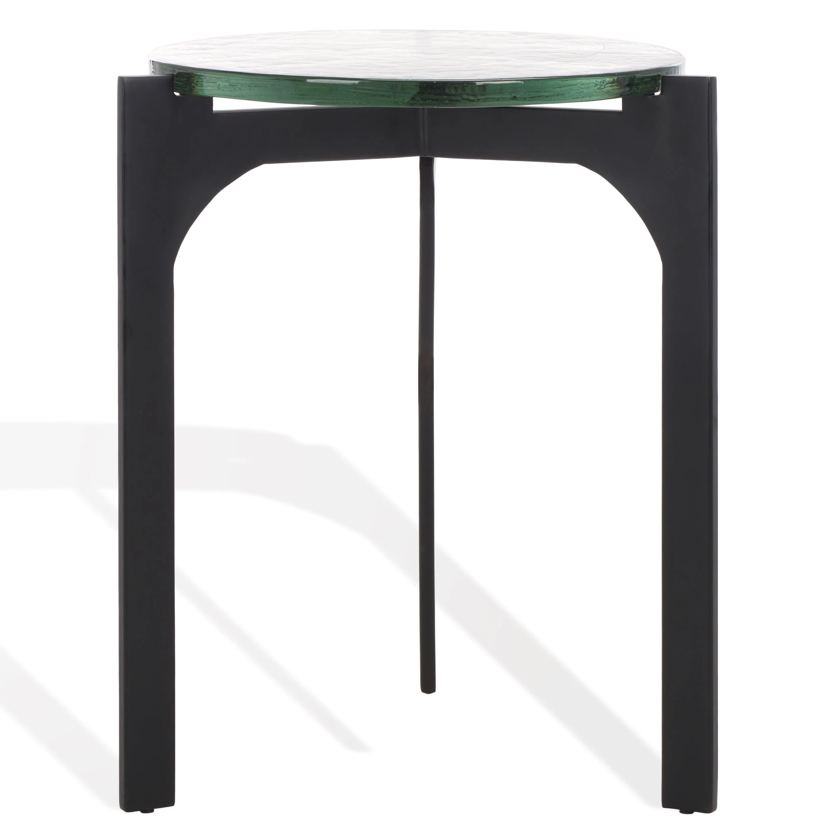 Seymour Cast Glass Accent Table - Frankwebs
