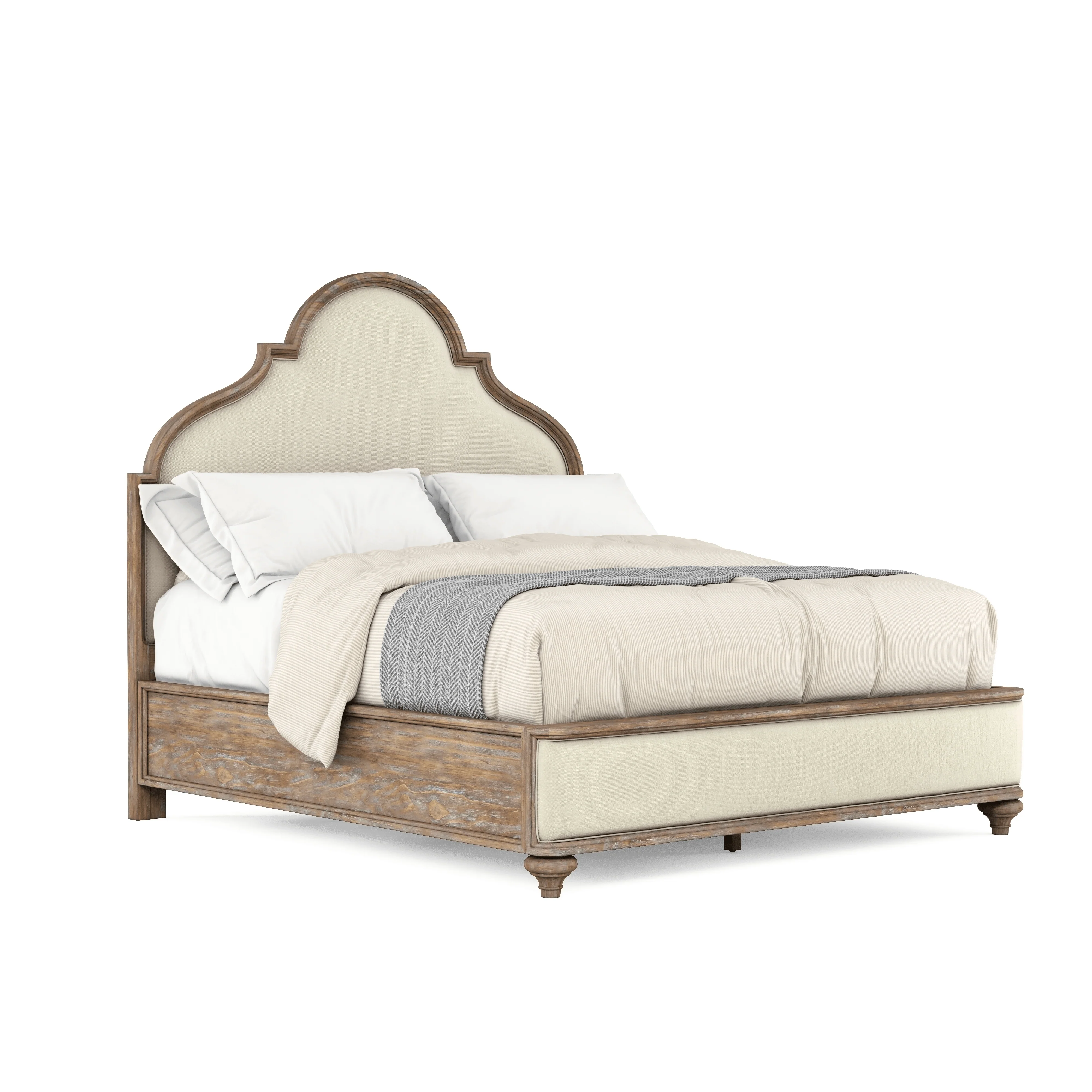 Architrave Upholstered  Panel Bed - Frankwebs
