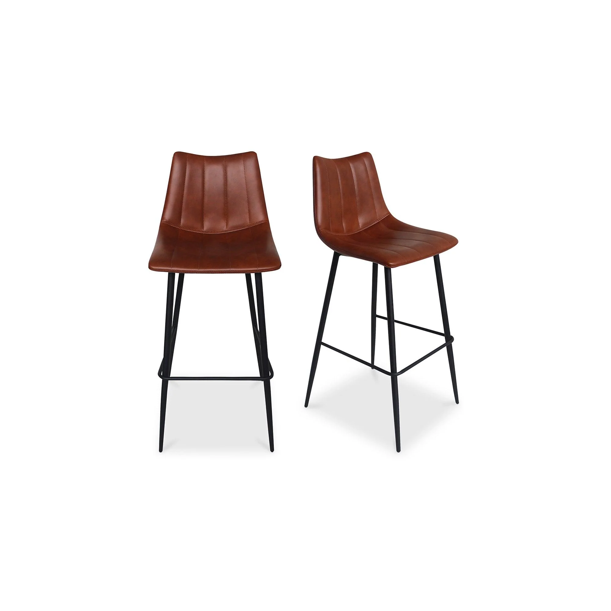 Alibi Barstool Brown - Set Of Two - Frankwebs