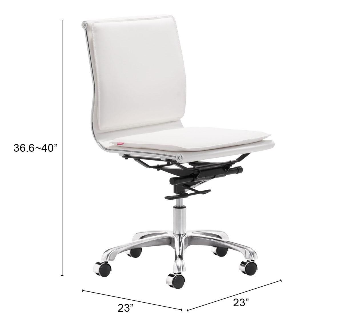 LIDER PLUS ARMLESS OFFICE CHAIR - Frankwebs
