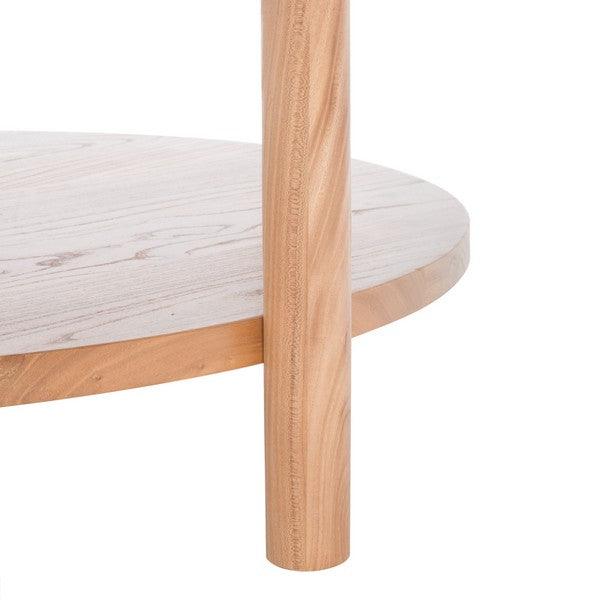 PUCK MARBLE TOP COFFEE TABLE - Frankwebs