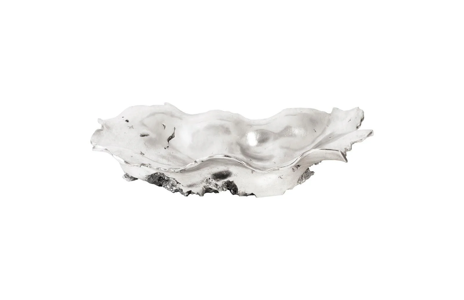 Rose Wood Burled Bowl, Silver - Frankwebs