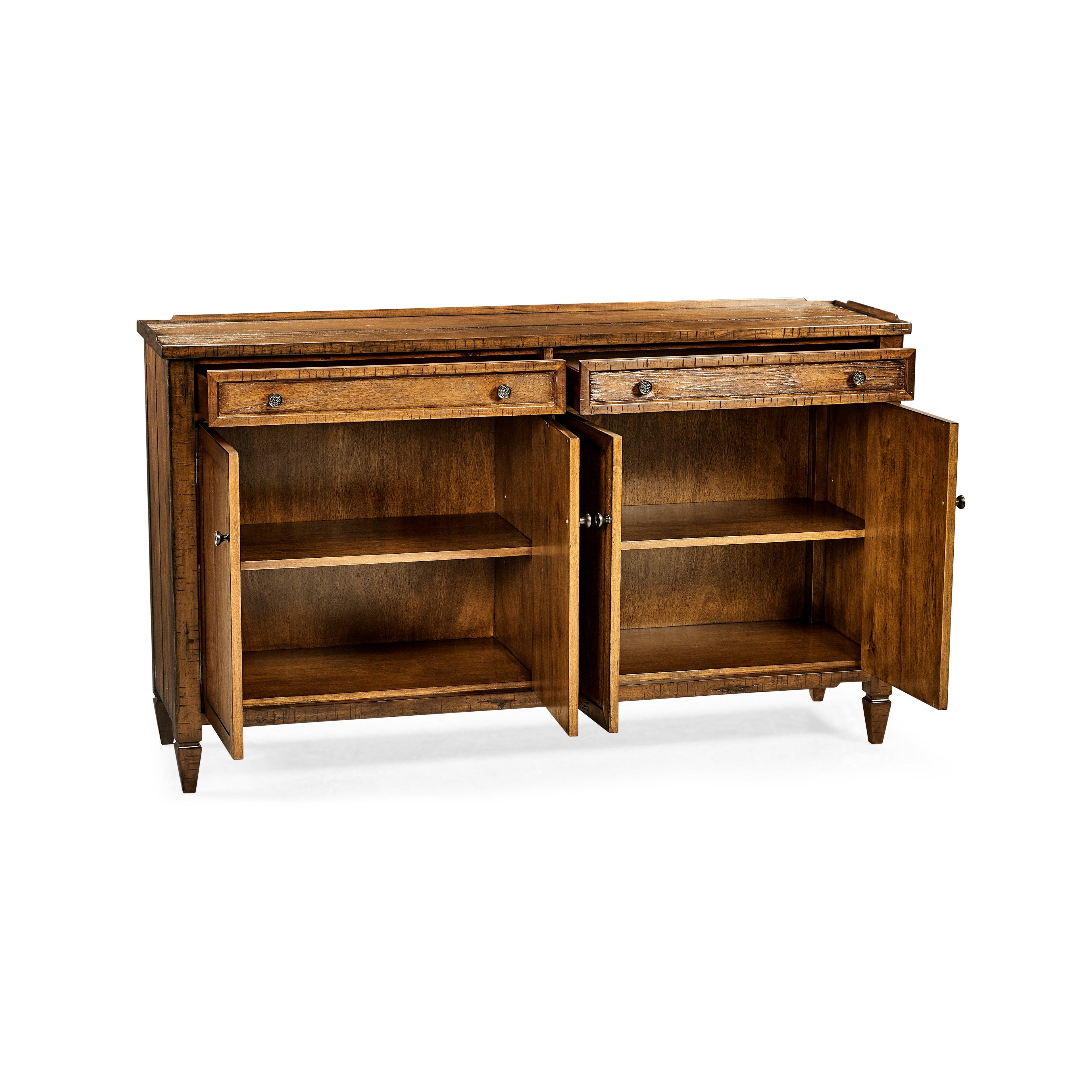 Casual Accents Country Walnut Buffet Table - Frankwebs