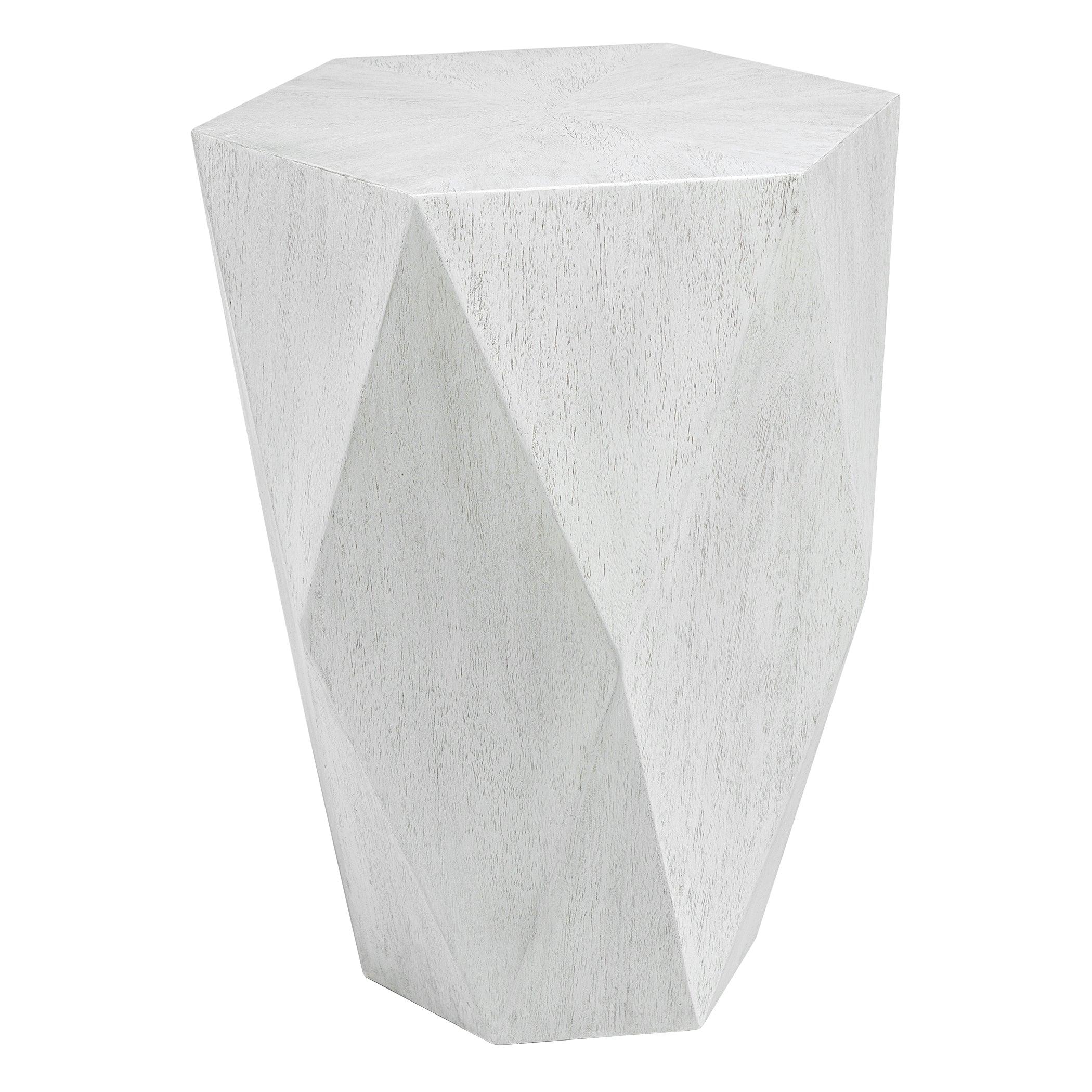 Volker White Side Table - Frankwebs