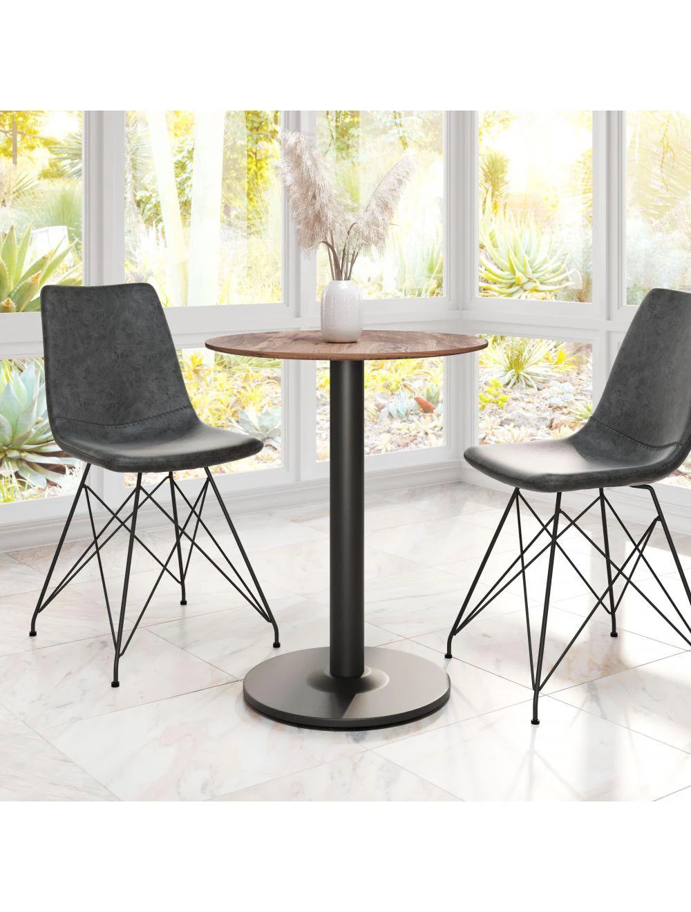 Alto Bistro Table Brown & Black - Frankwebs