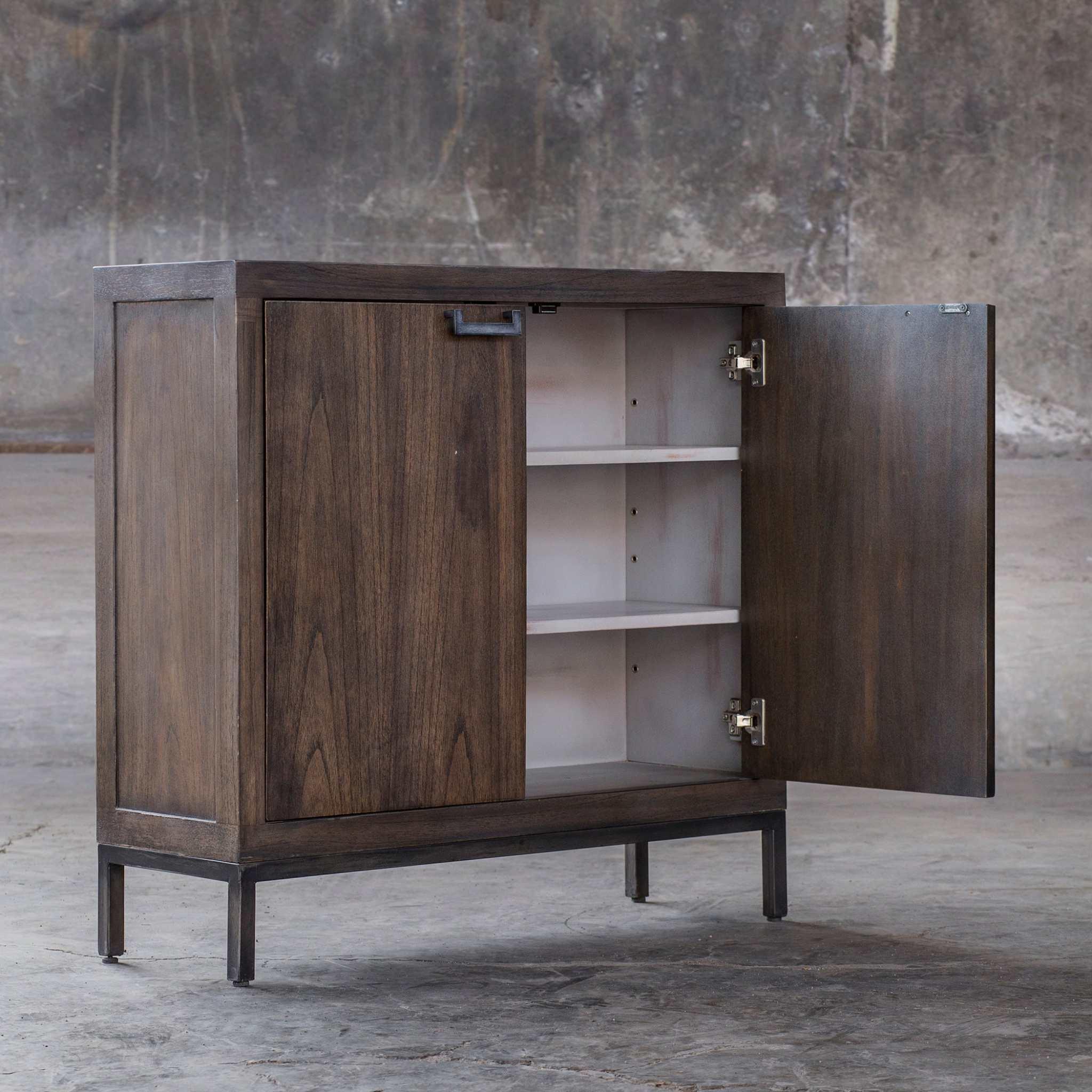 Nadie Light Walnut Console Cabinet - Frankwebs