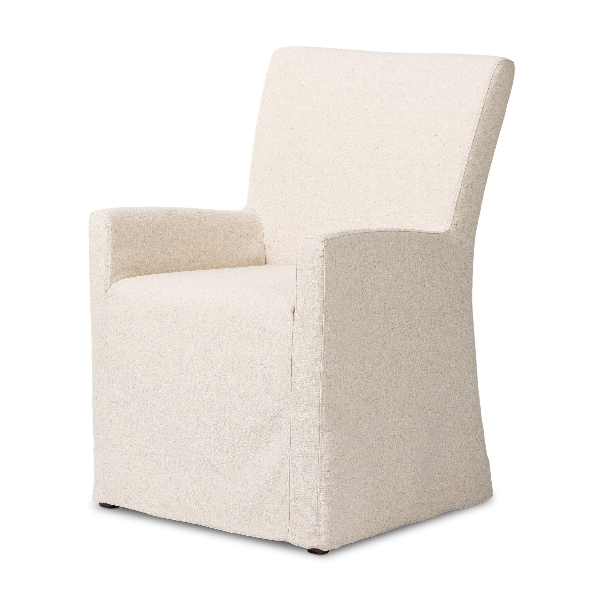 Vista Slipcovered Dining Armchair - Frankwebs