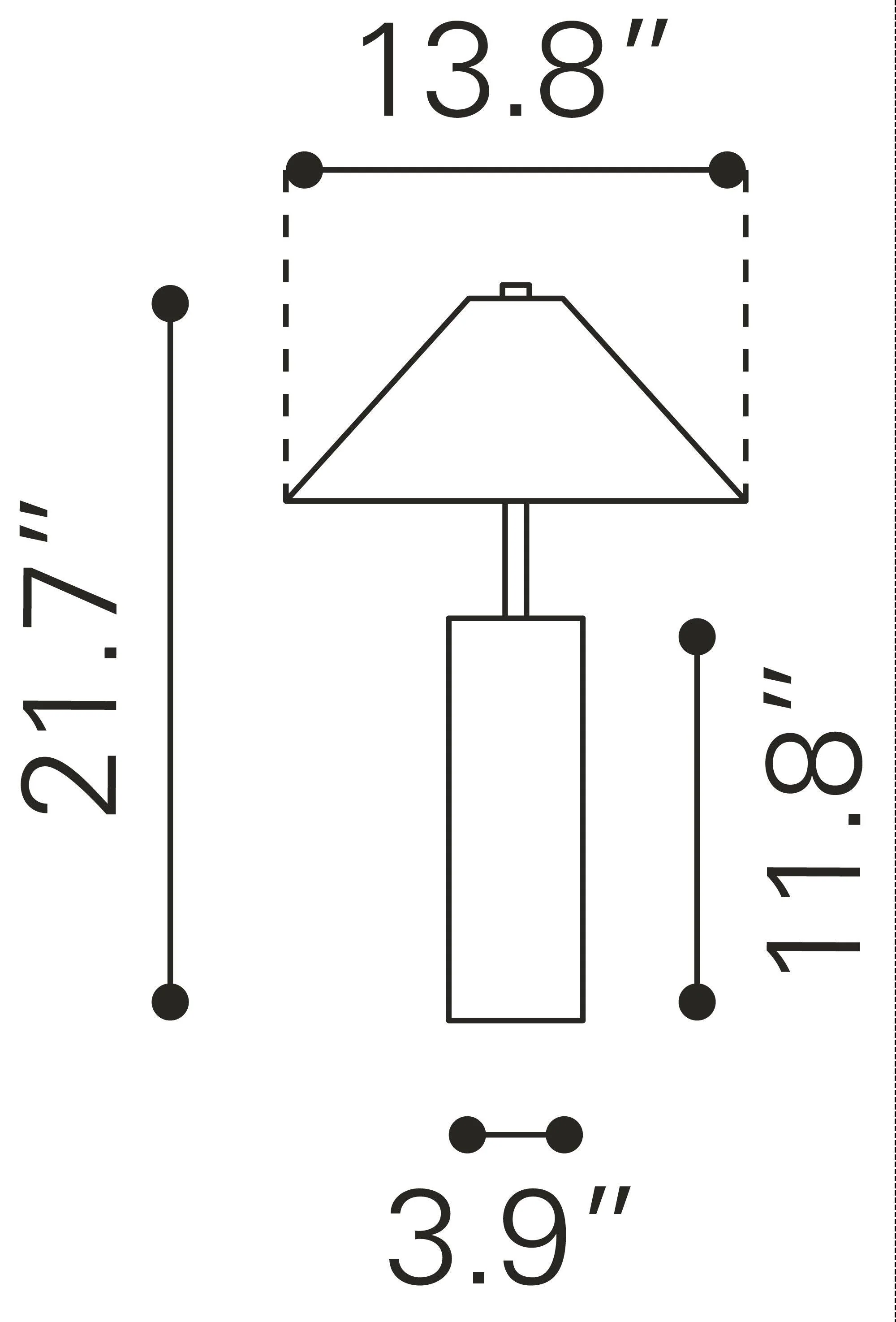 Ciara Table Lamp - Frankwebs