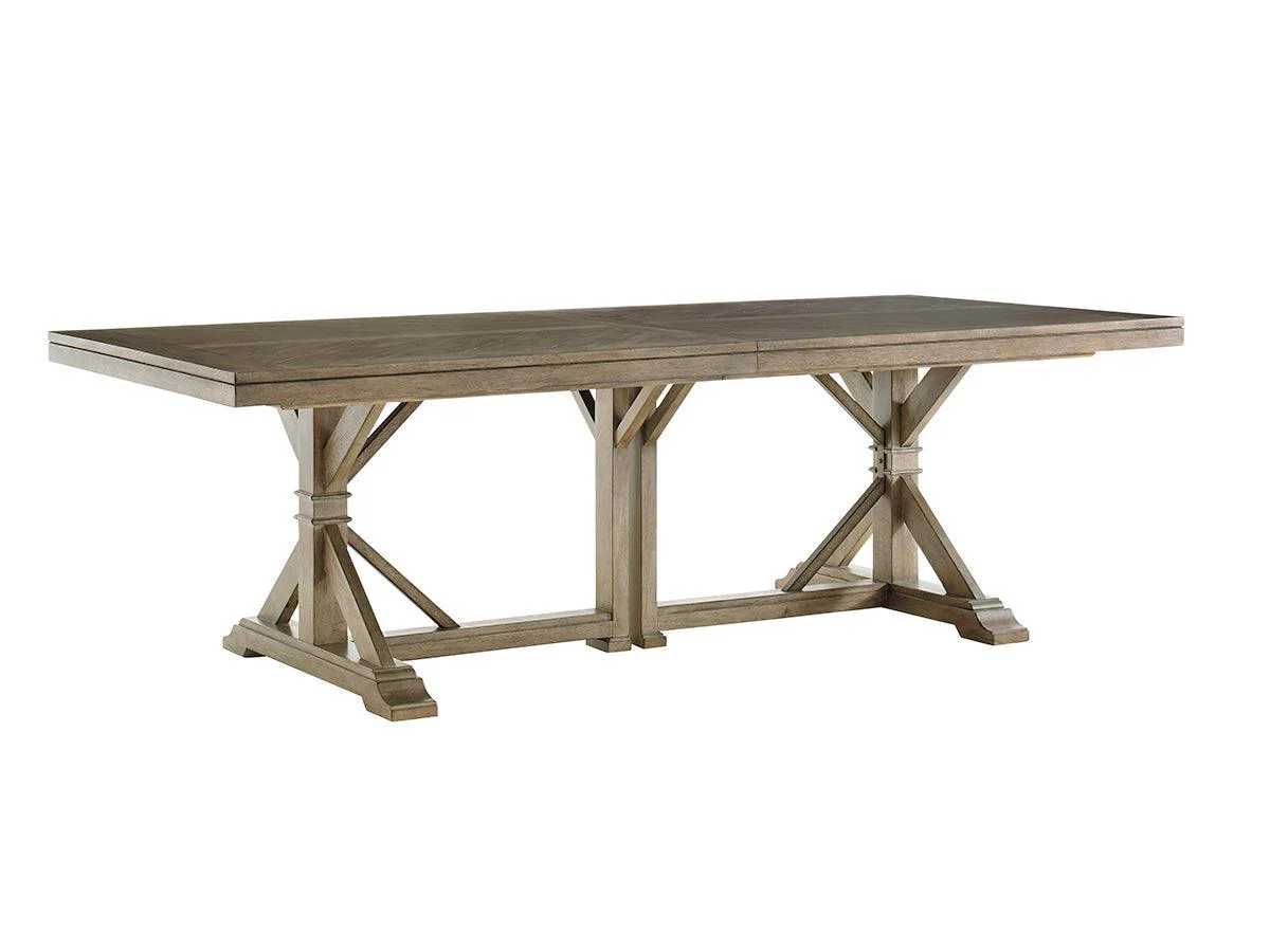 Cypress Point Pierpoint Double Pedestal Dining Table - Frankwebs