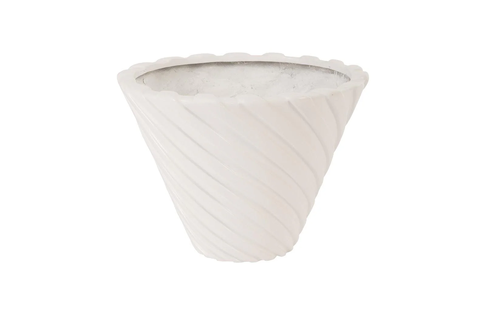 Turbo Planter, Gel Coat White - Frankwebs