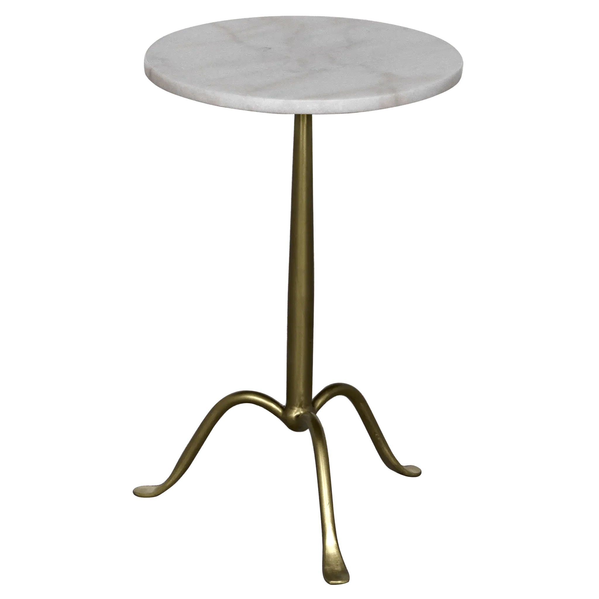 Cosmopolitan Side Table - Antique Brass - Frankwebs