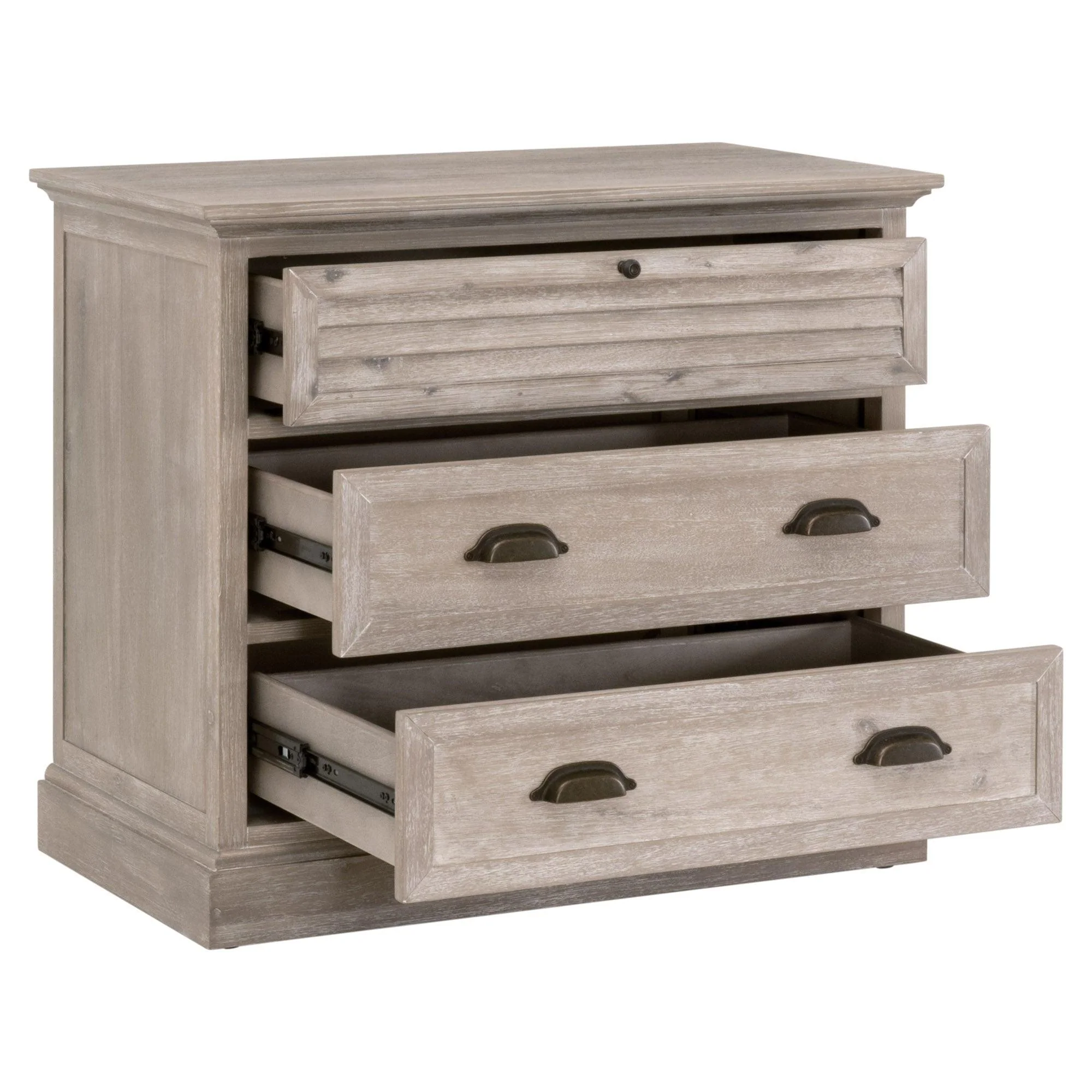 Eden 3-Drawer Nightstand - Frankwebs