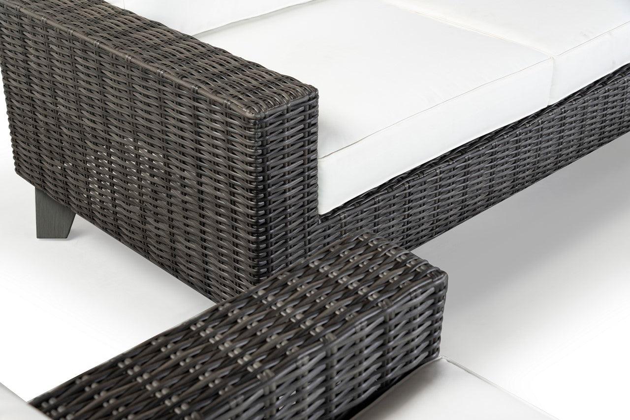 MARGARITA WICKER PATIO SOFA - Frankwebs