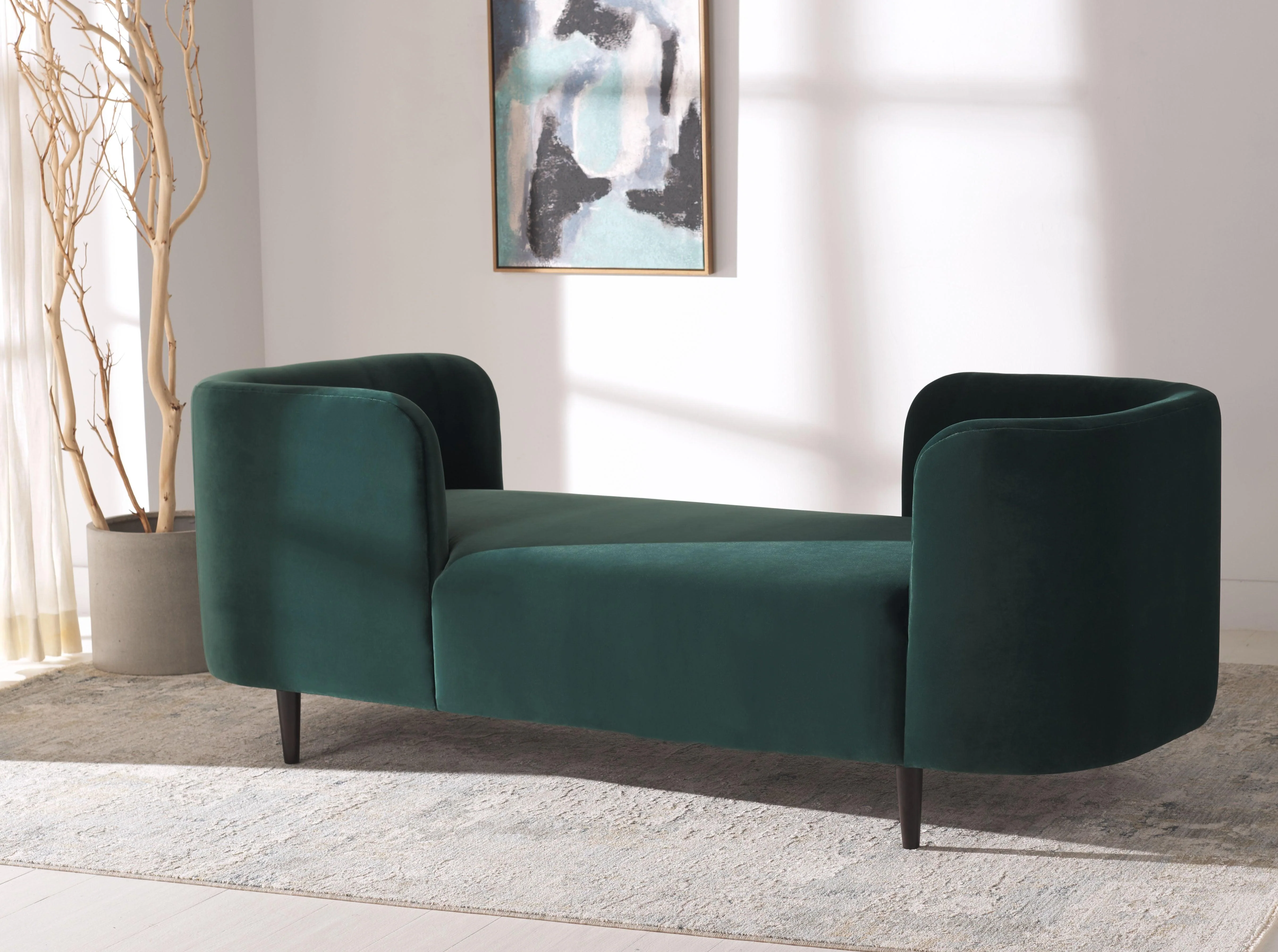 FRIEDA VELVET TETE A TETE CHAIR - Frankwebs