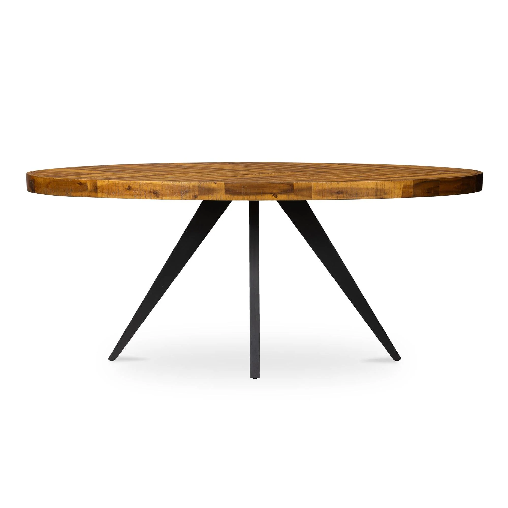 Parq Oval Dining Table Amber - Frankwebs