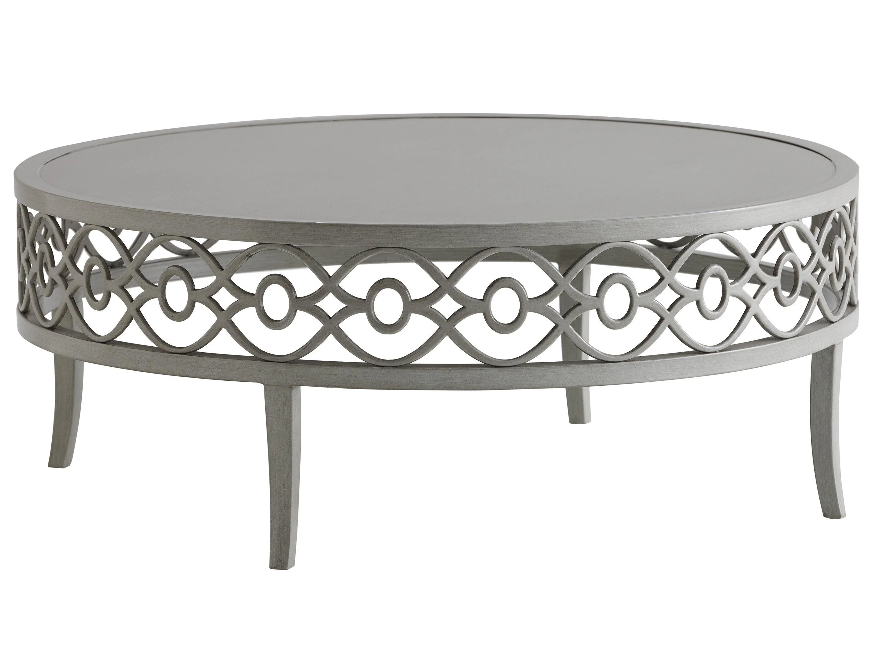 Silver Sands Round Cocktail Table - Frankwebs