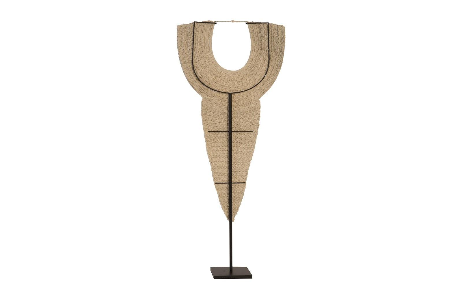 Shell Necklace Sculpture, on stand - Frankwebs