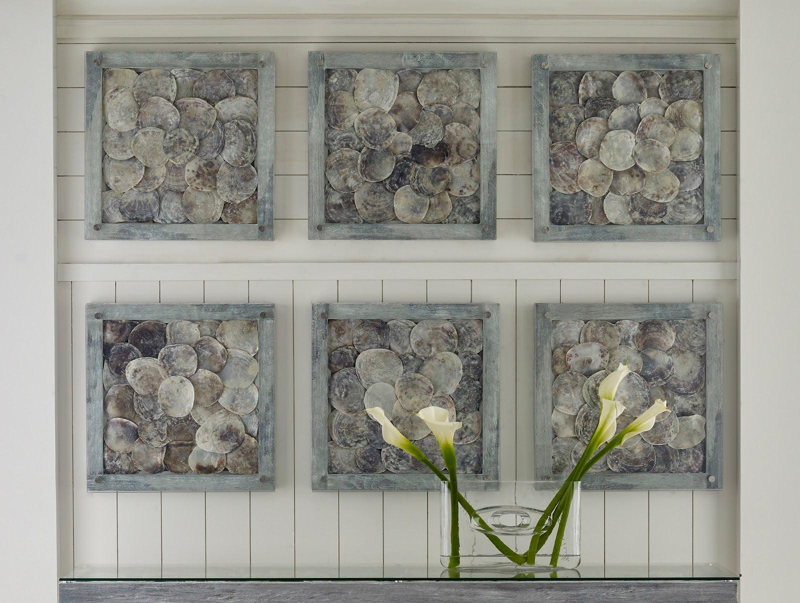 Shell Wall Tile, w/Glass - Frankwebs