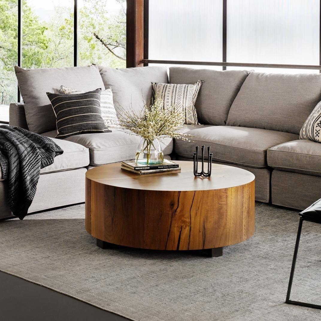 Hudson Round Coffee Table - Frankwebs