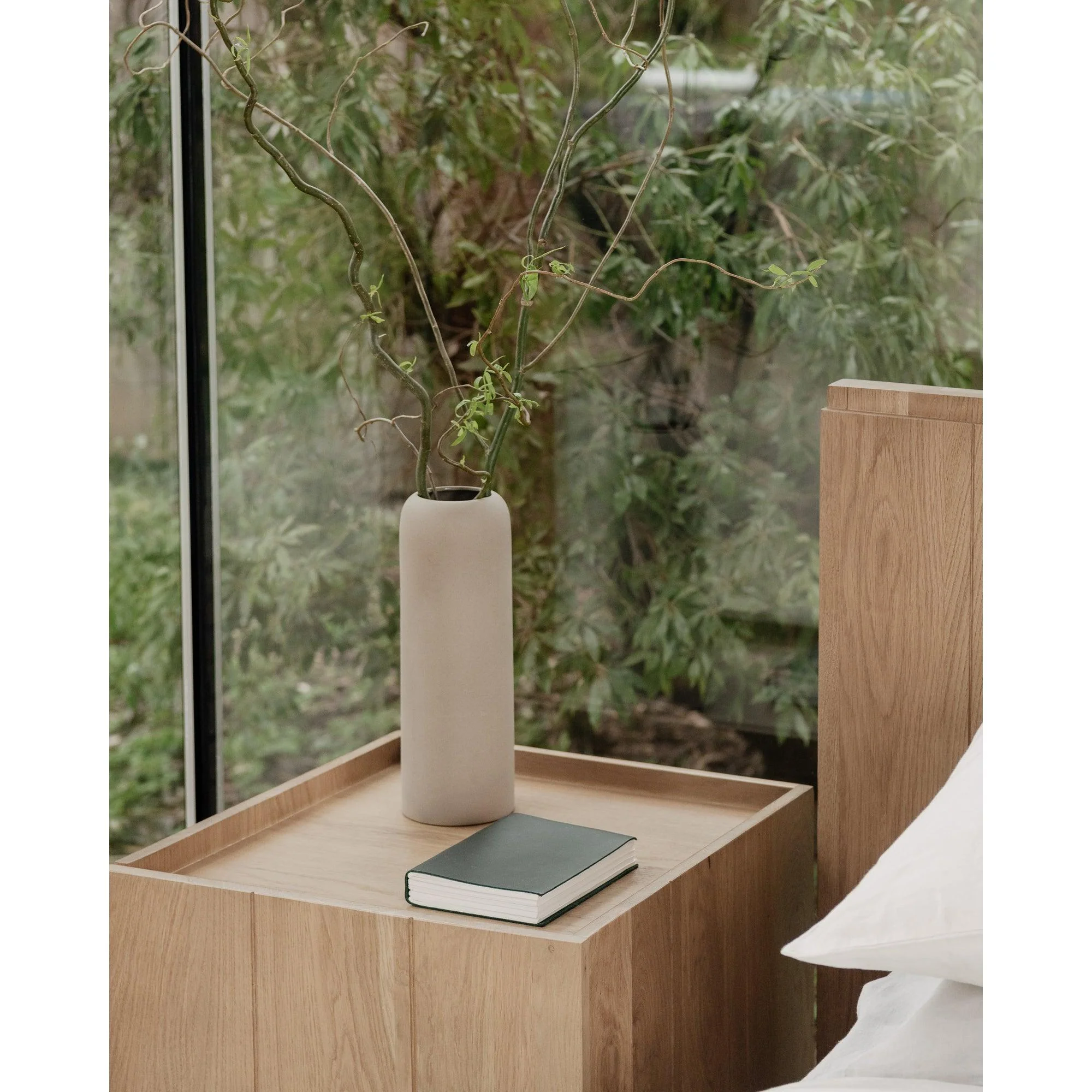 Plank Nightstand Natural - Frankwebs