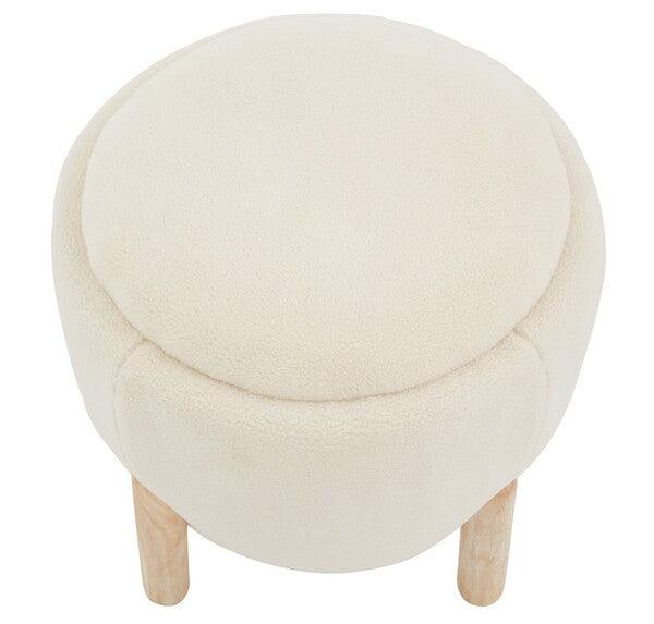 CLARABELLA UPHOLSTERED OTTOMAN - Frankwebs