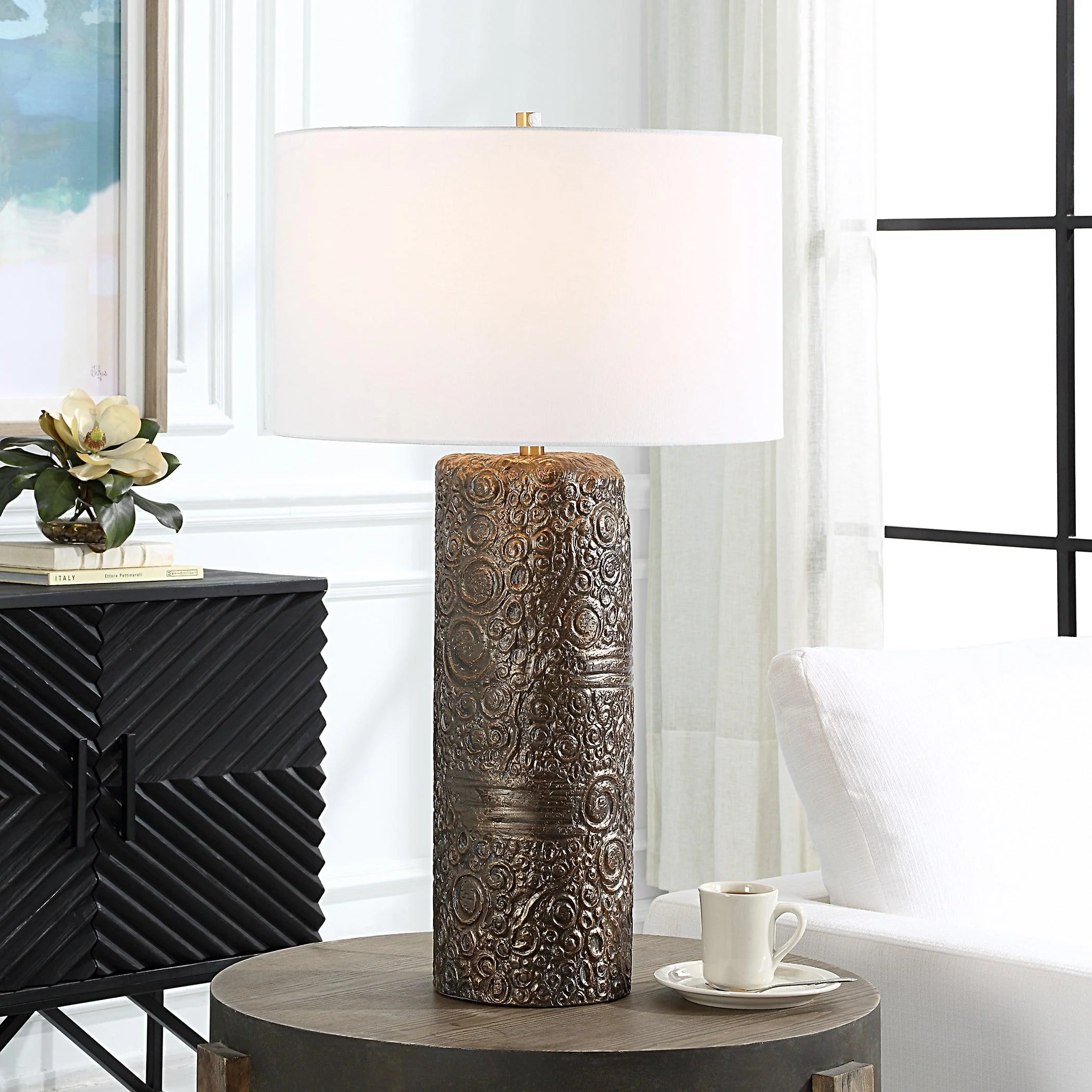 Malaga Brass Table Lamp - Frankwebs