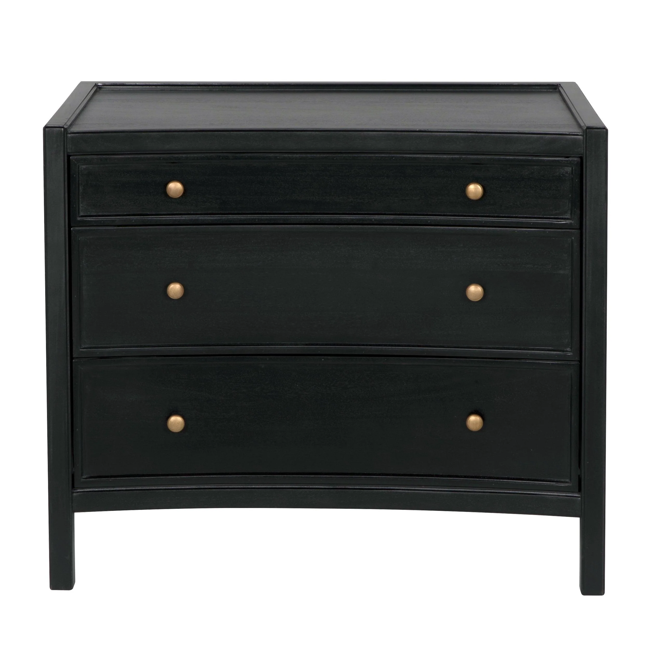 Hampton Side Table, Hand Rubbed Black - Frankwebs