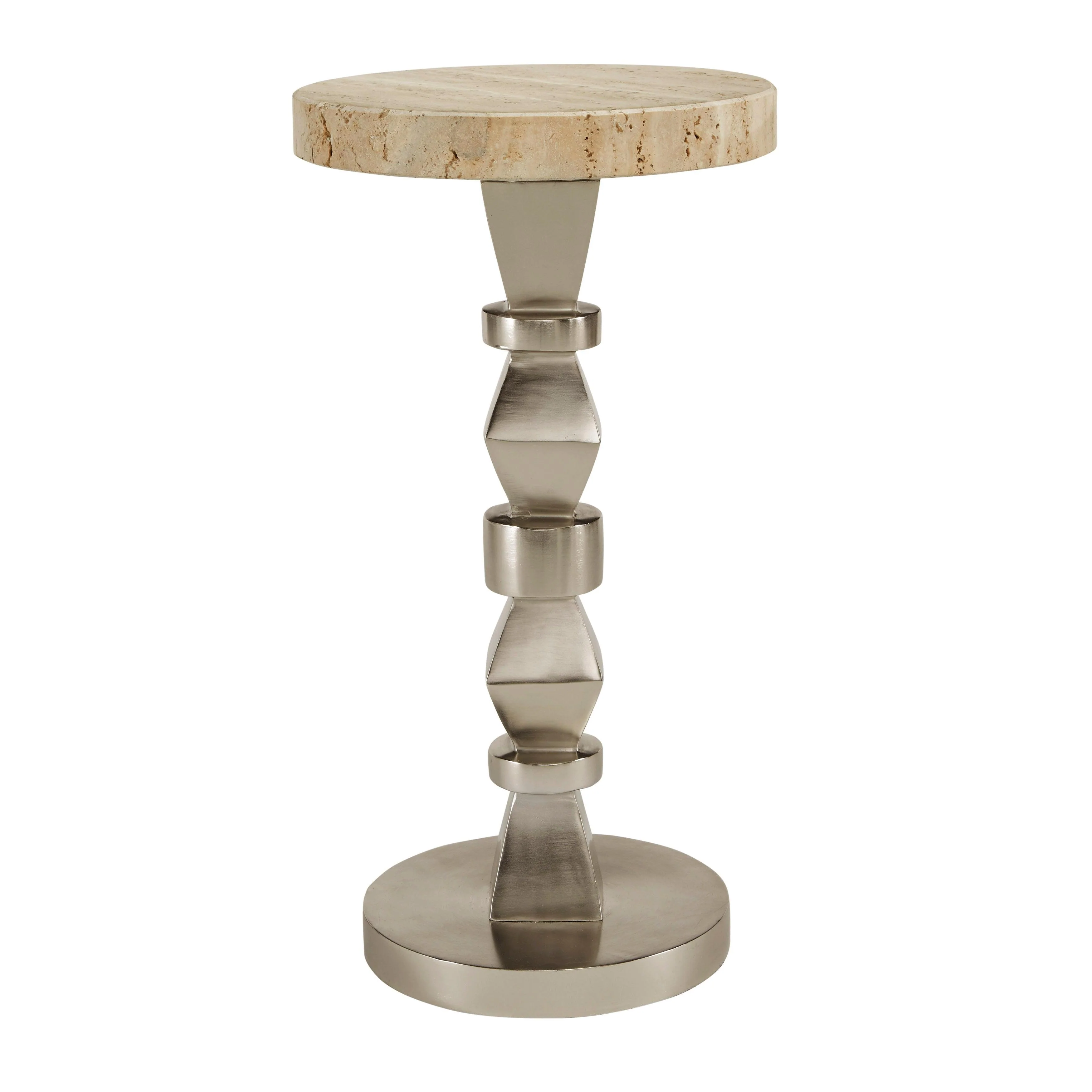 Contemporary Marble Top Spot Table - Frankwebs