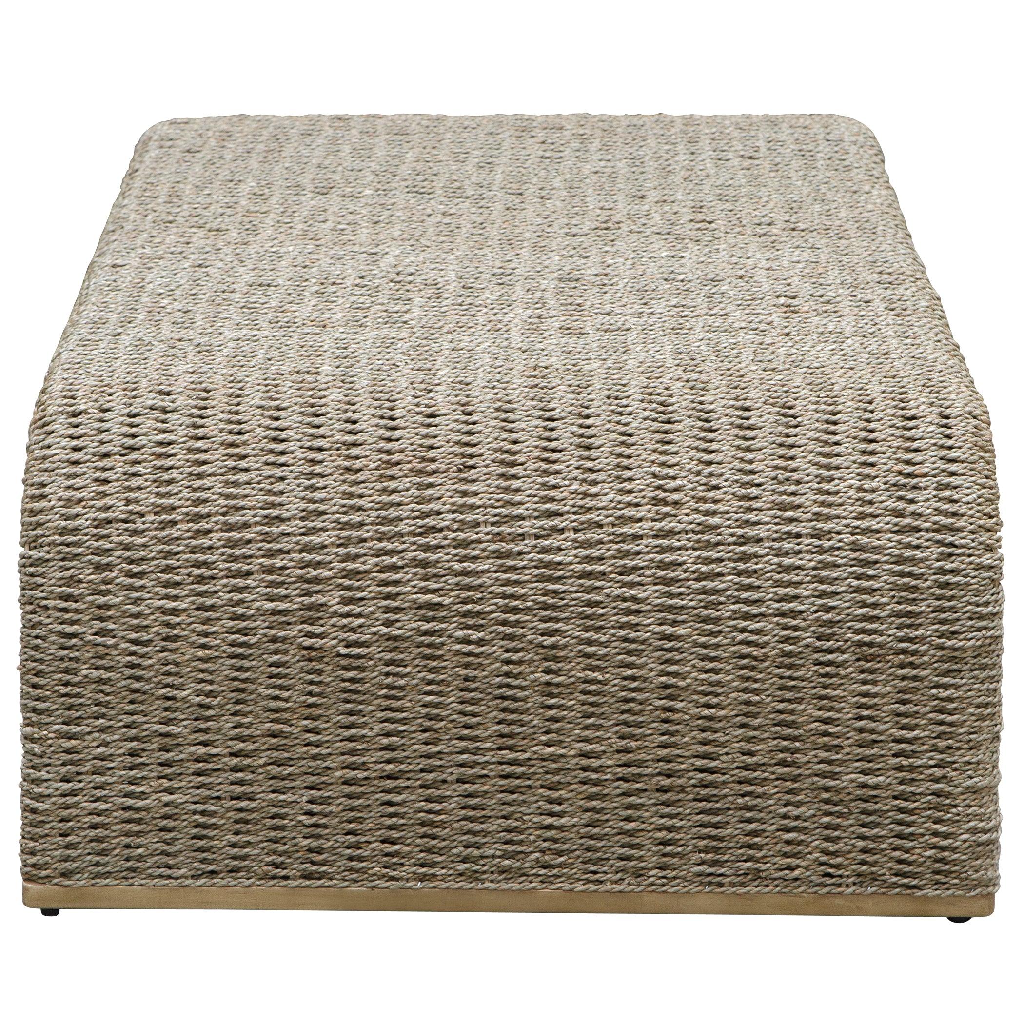 Calabria Woven Seagrass Coffee Table - Frankwebs