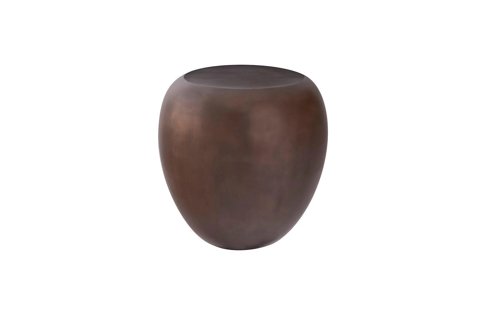 River Stone Side Table, Bronze - Frankwebs