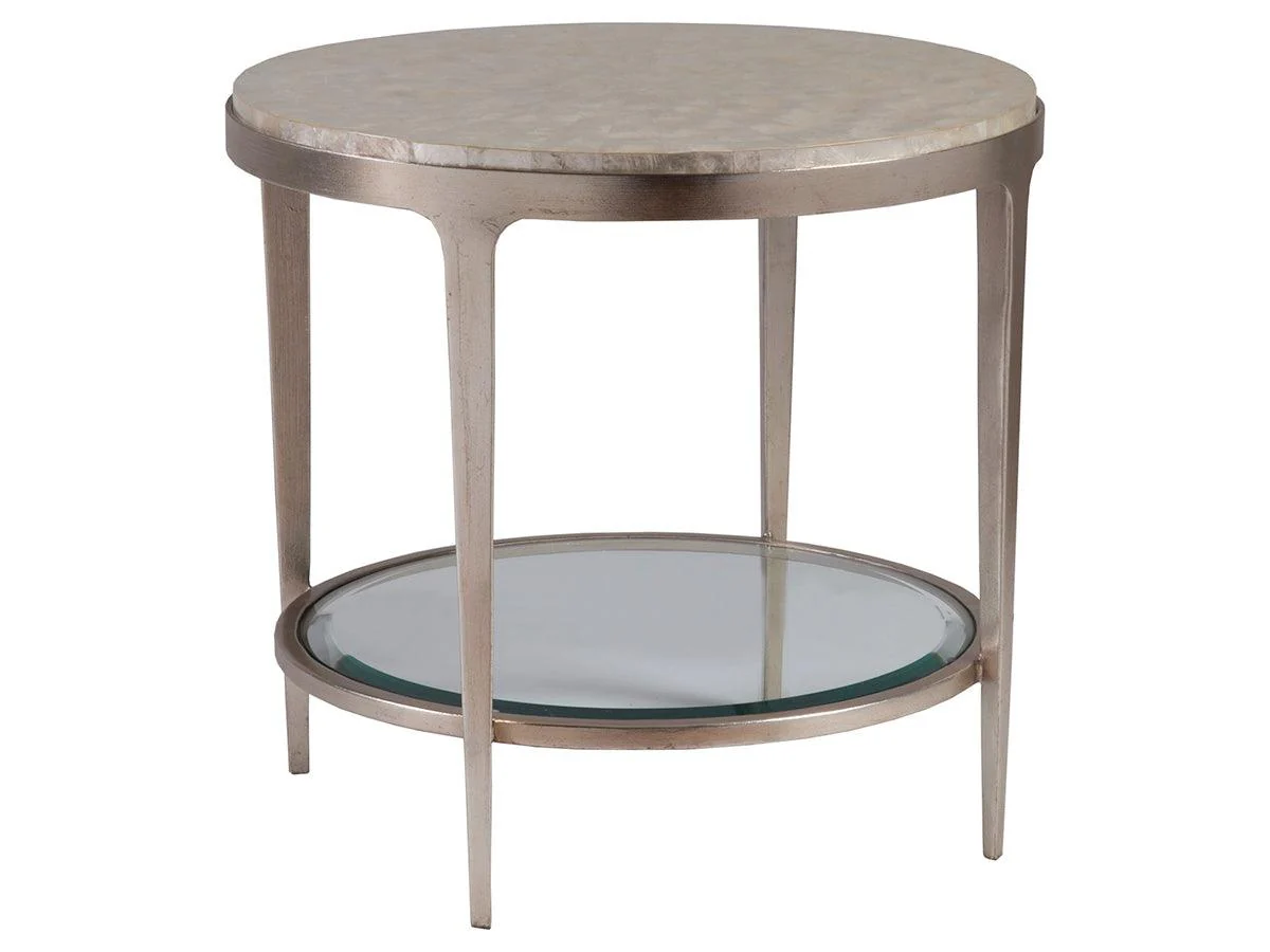 Signature Designs Gravitas Round End Table - Frankwebs
