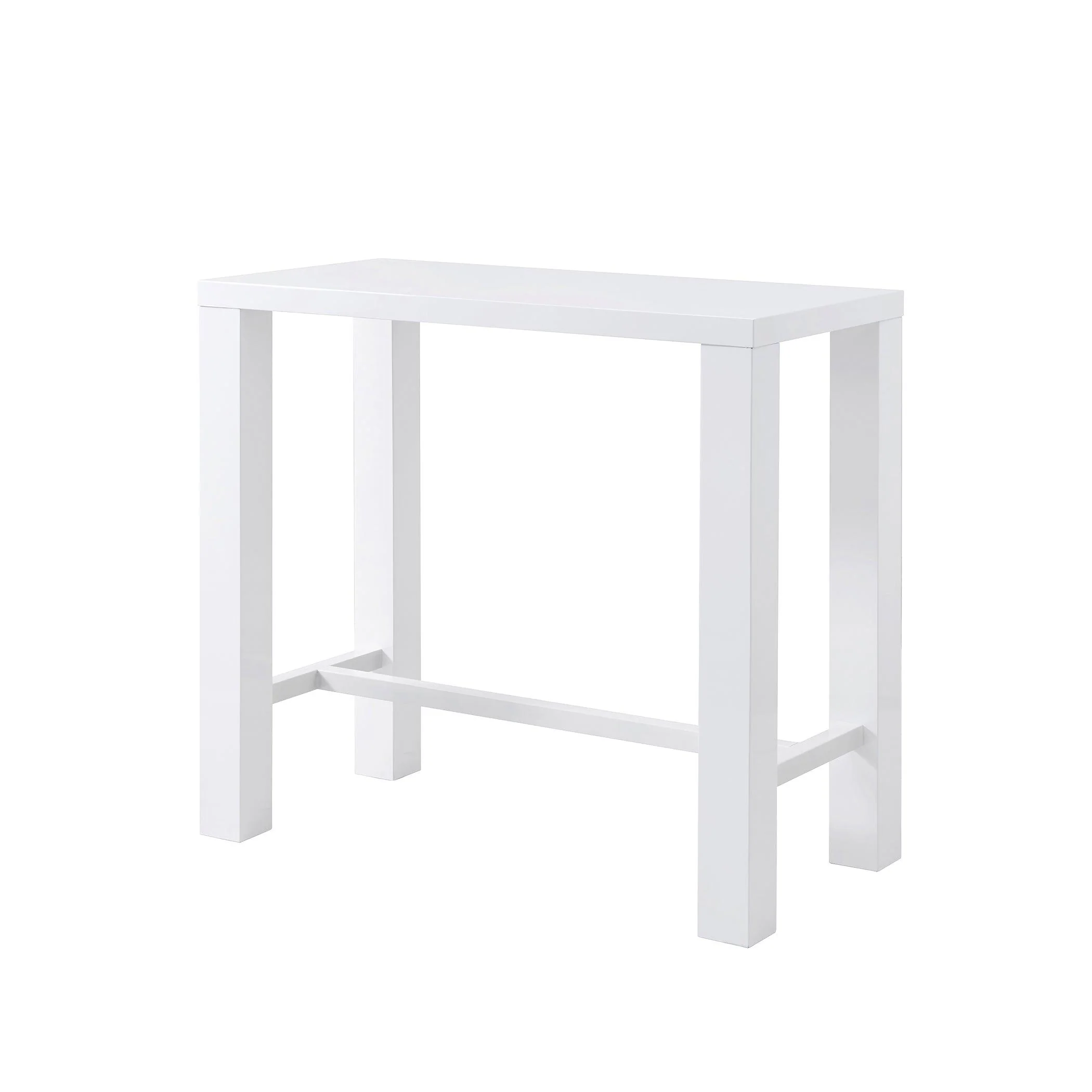 Abby Bar Table Top  High Gloss White - Frankwebs