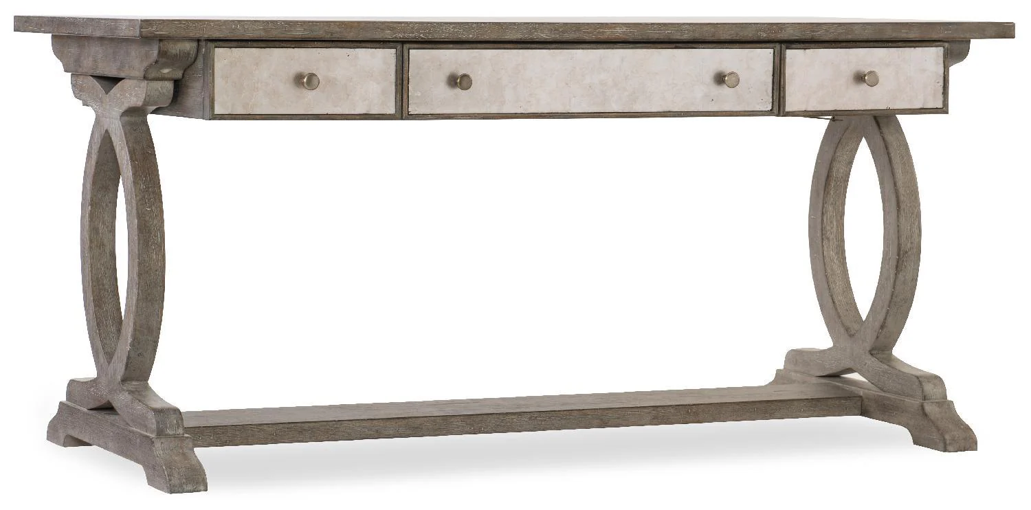 Rustic Glam Trestle Desk - Frankwebs