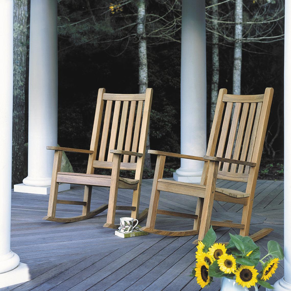 Charleston Rocking Chair  - Gd A Teak - Frankwebs