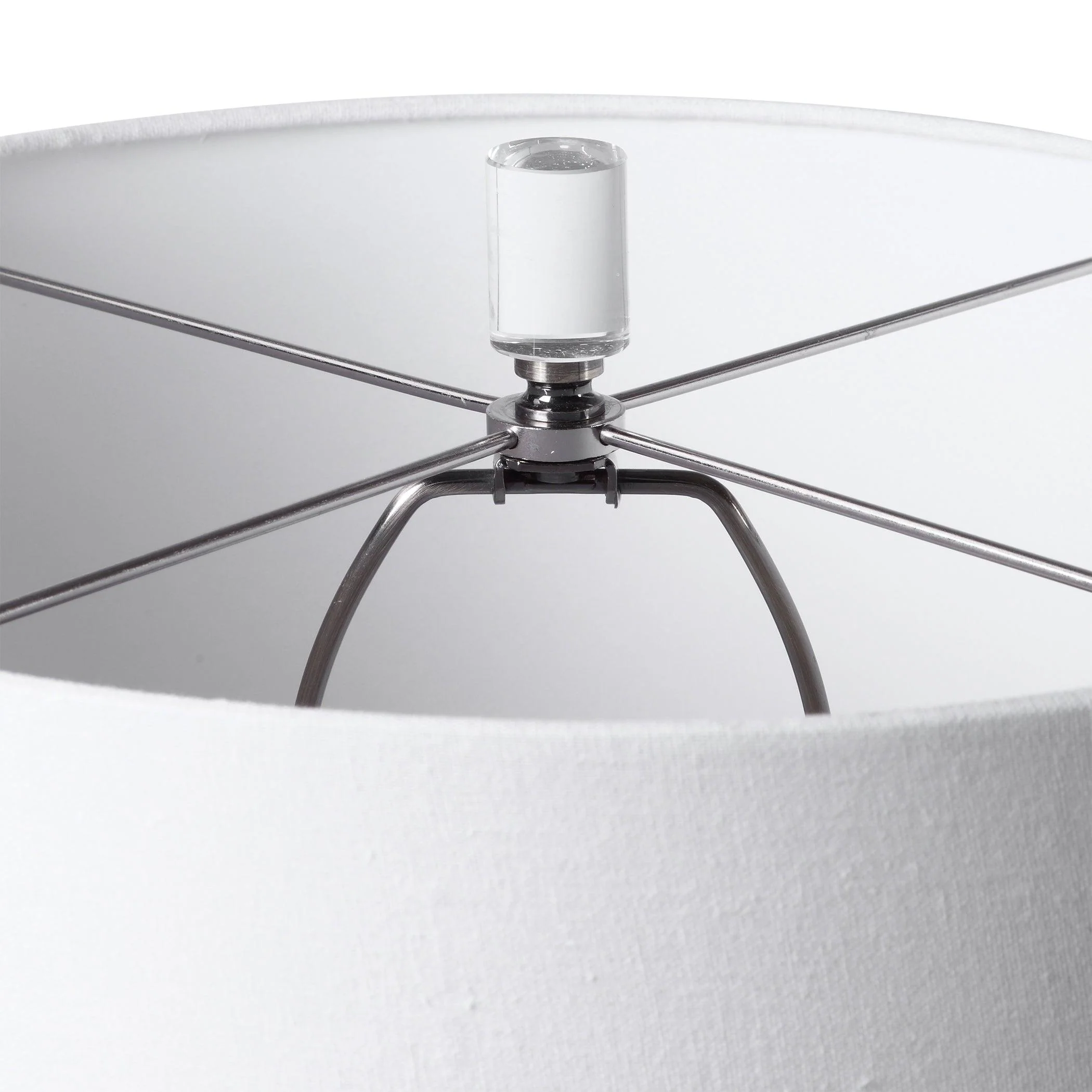 SINCLAIR WHITE TABLE LAMP - Frankwebs